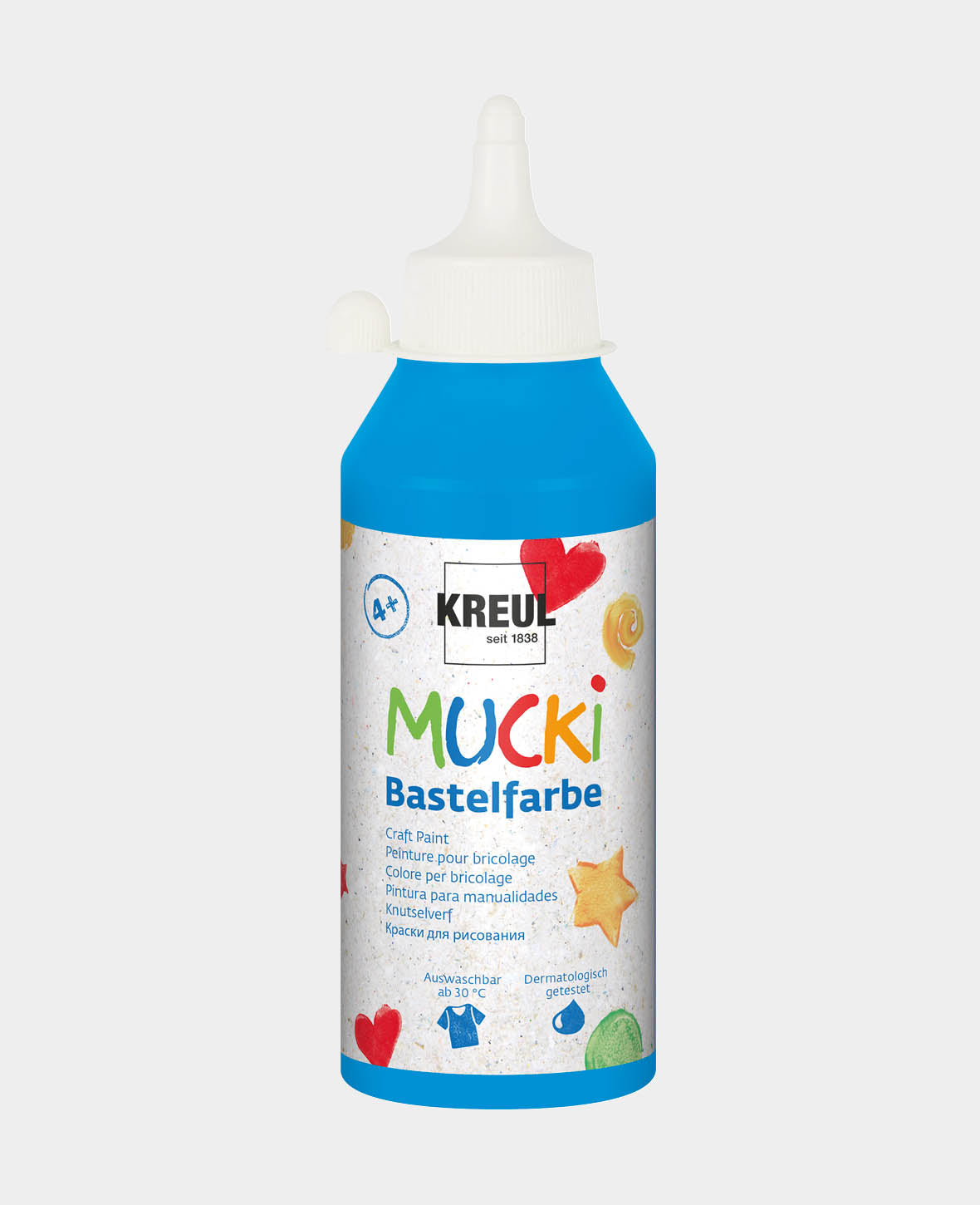 Peinture créative MUCKI bleue 250 ml