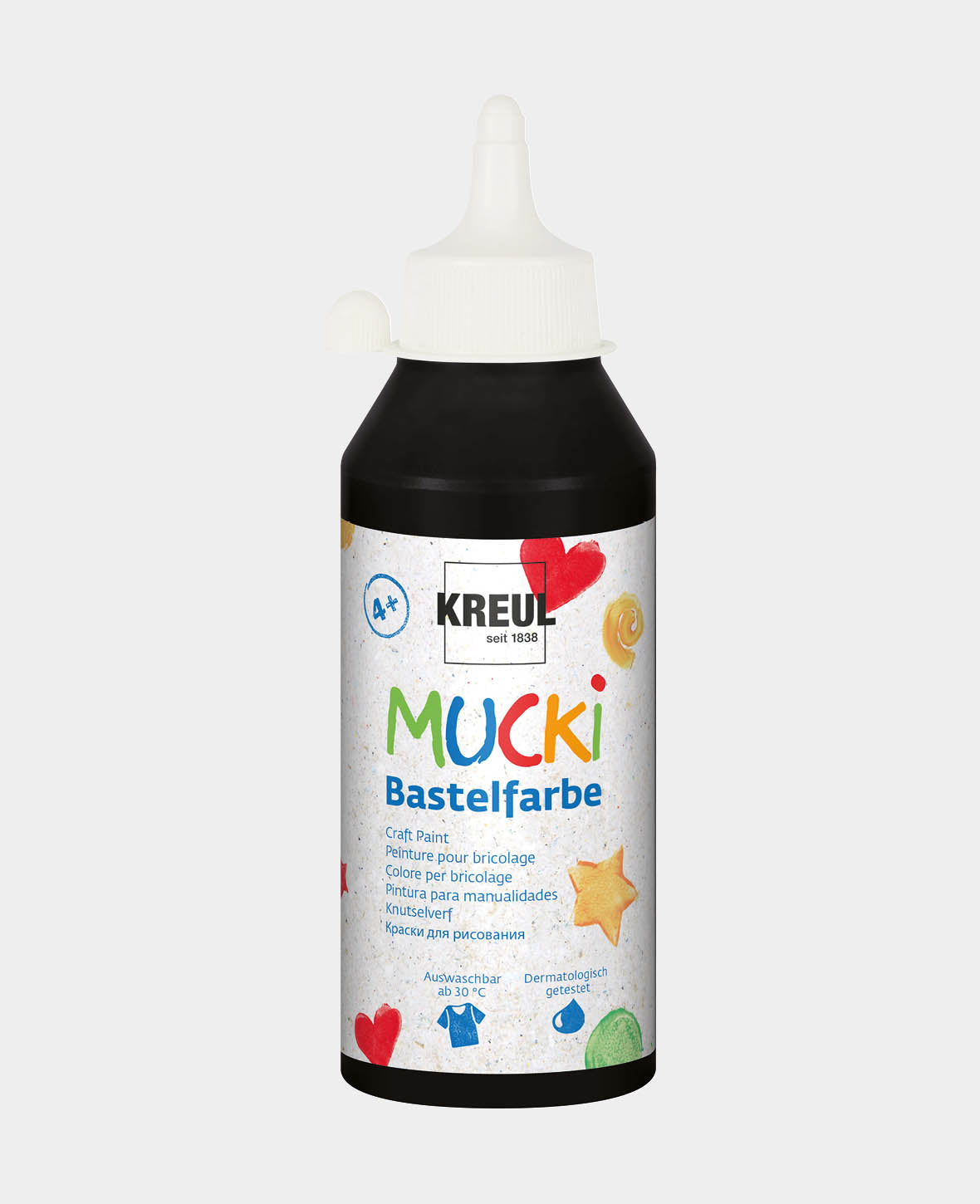 MUCKI Peinture bricolage Noir 250 ml