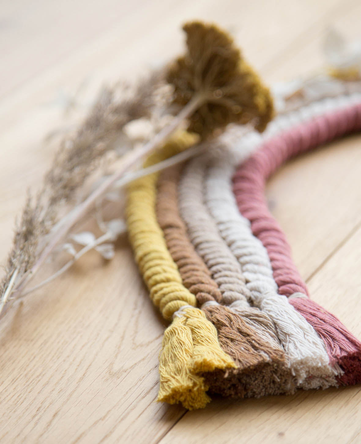 Cotton cord ø 10 mm / 4 m, honey