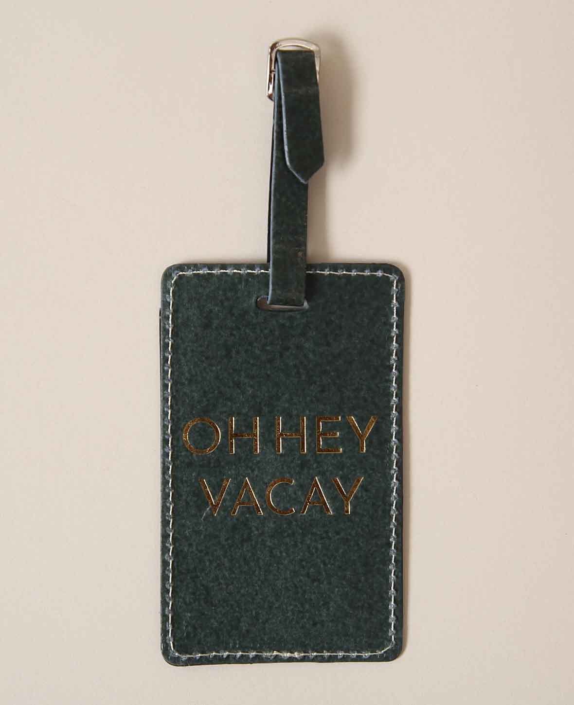Étiquette de bagage, OH HEY VACAY