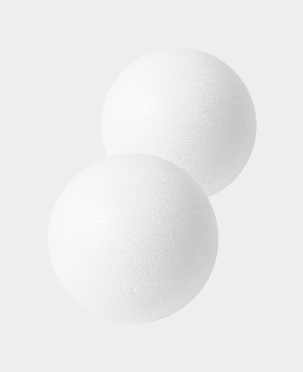 Styropor-Kugeln, 10 cm, Weiss, 2 Stk.
