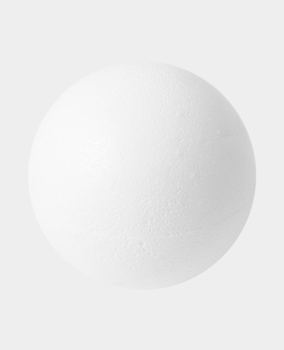 Styroporkugel, Styroporball für Bastel- und Dekoarbeiten, Weiss, ø 12 cm