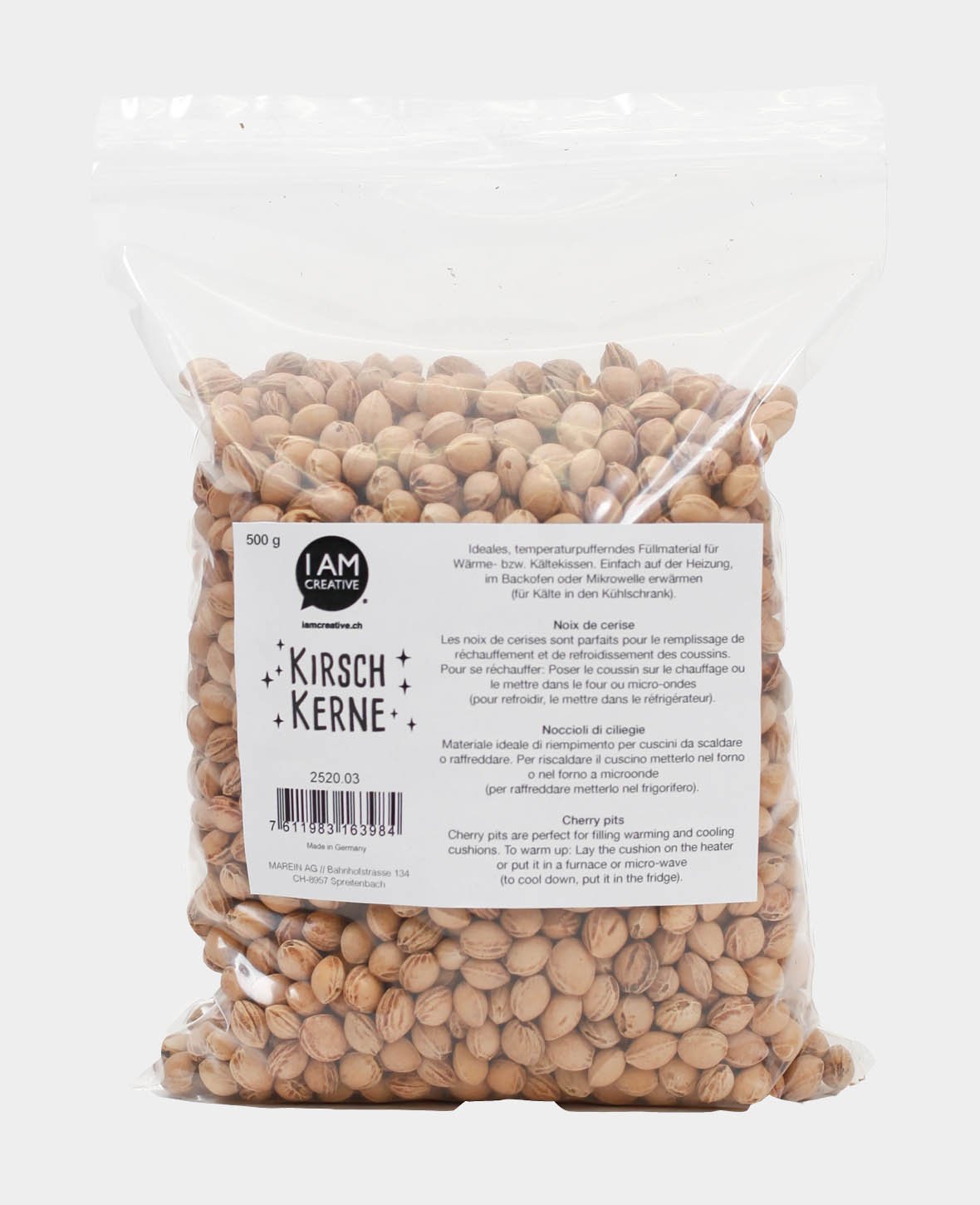 Kirschkerne, Braun, 500 g