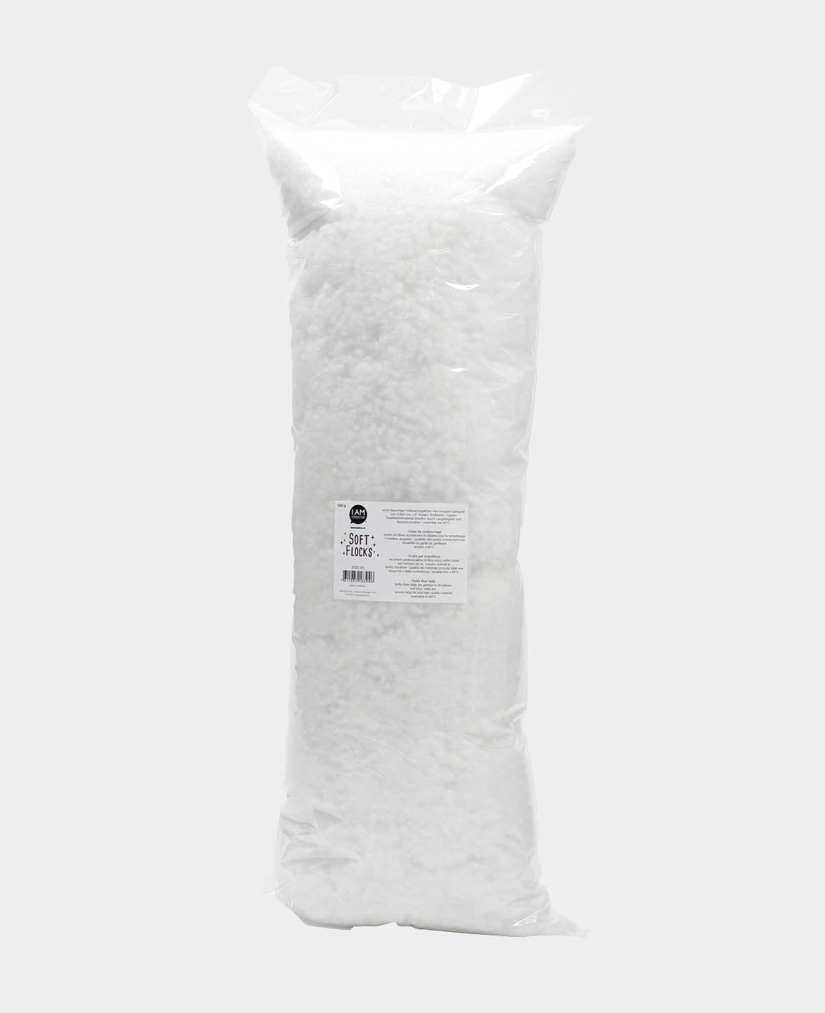 Softflocks Watte, Weiss, 250 g