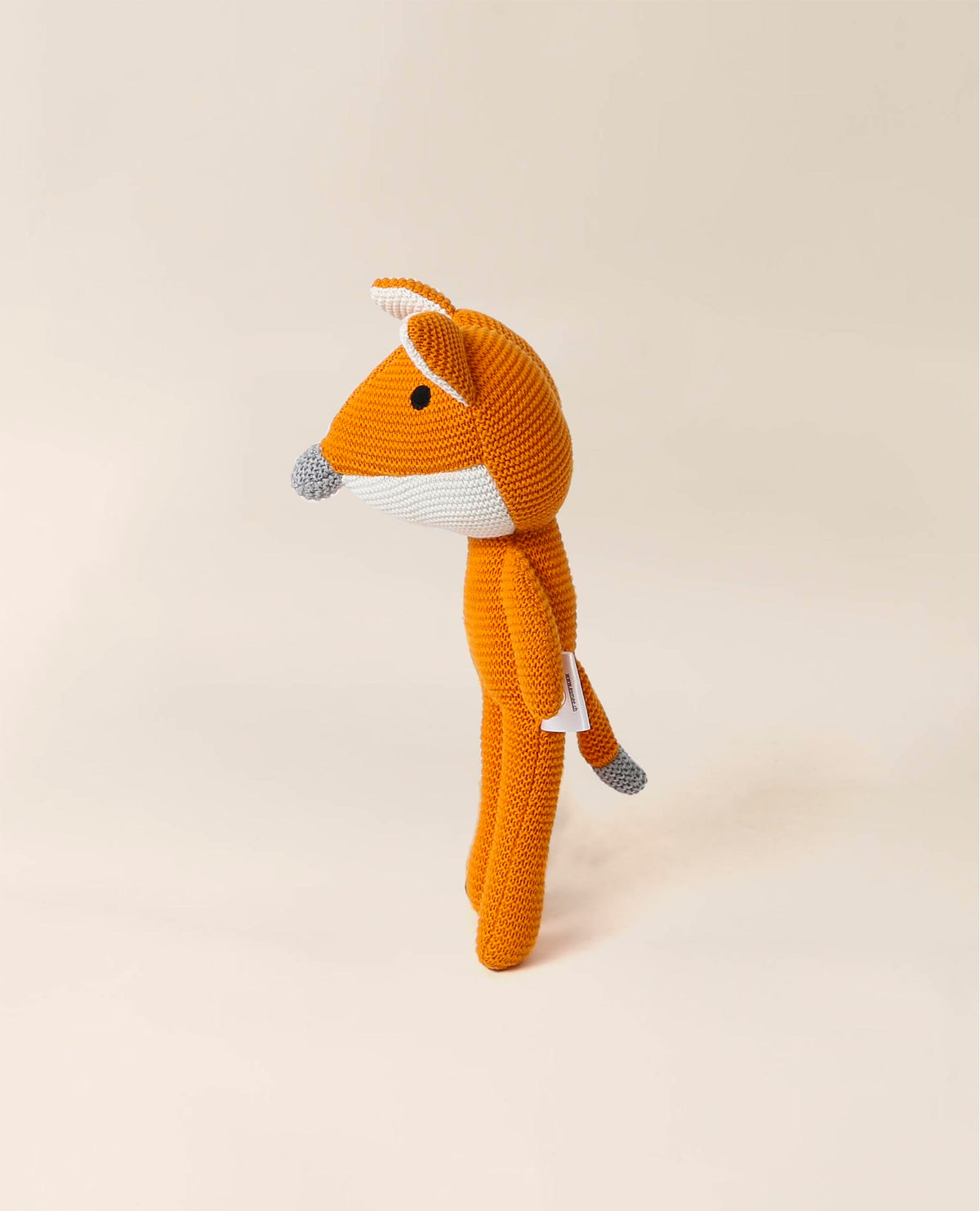 Knitted fox, brown