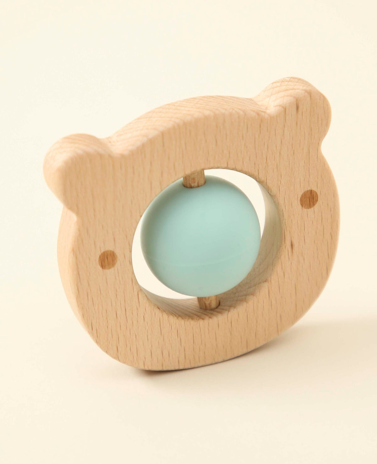 Hochet pour enfant, ours, menthe