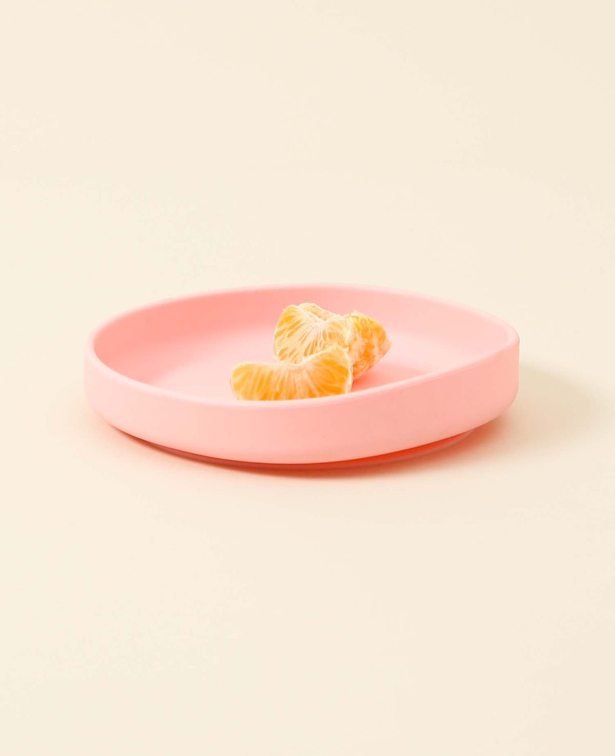Kinder Monster / Walross Teller aus Silikon in rosa mit Saugnapf, Ø 17 cm