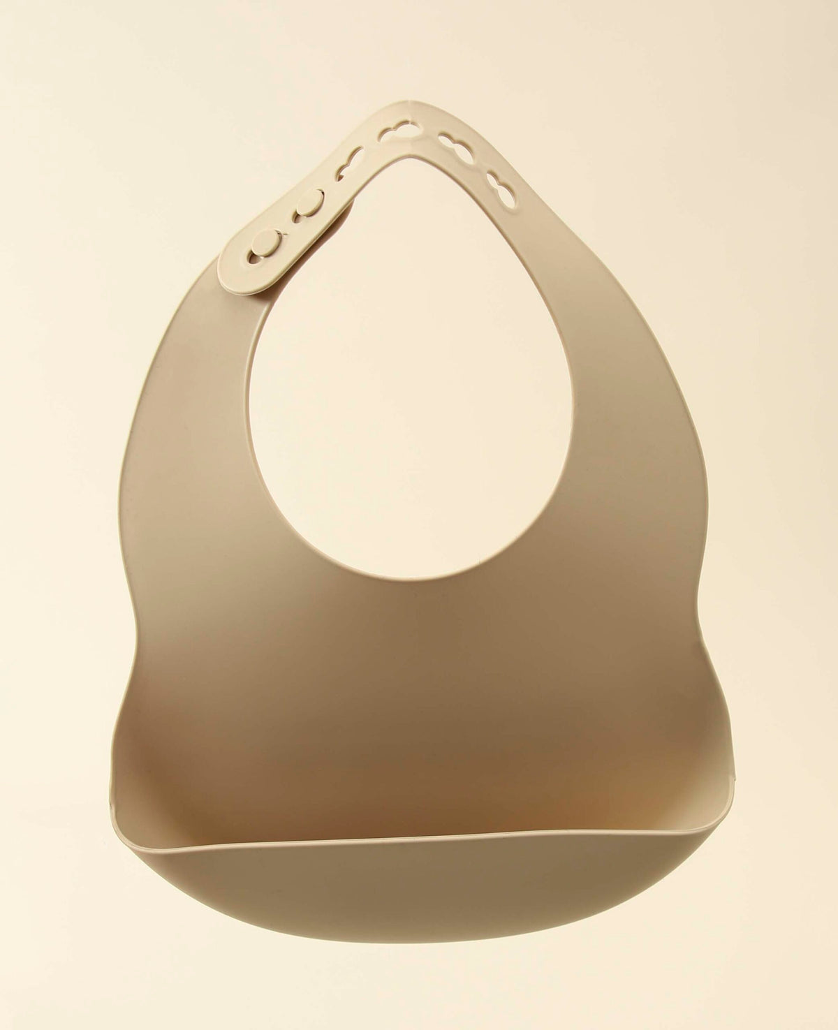 2-pack Silicone Bibs, greige