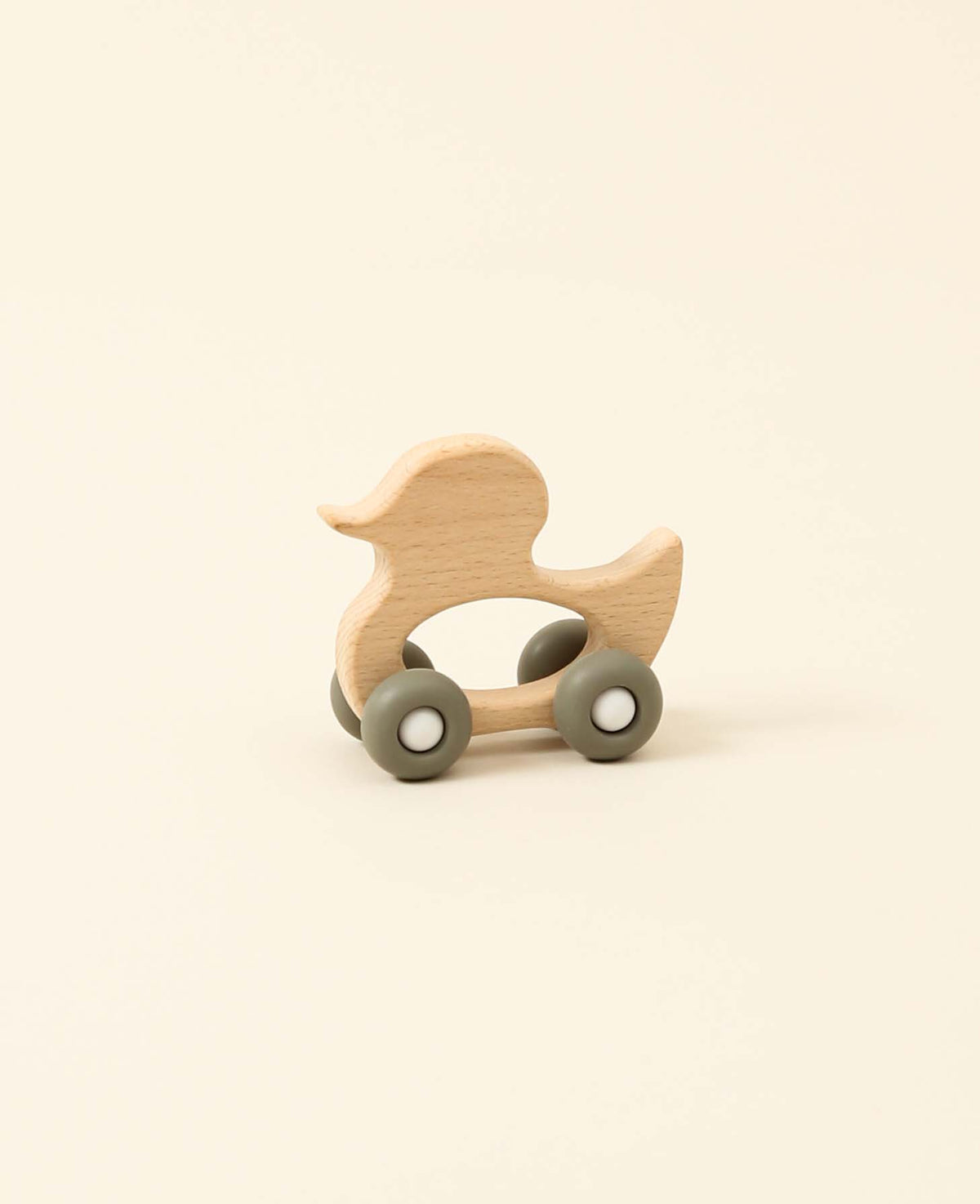 Canard en bois, taupe