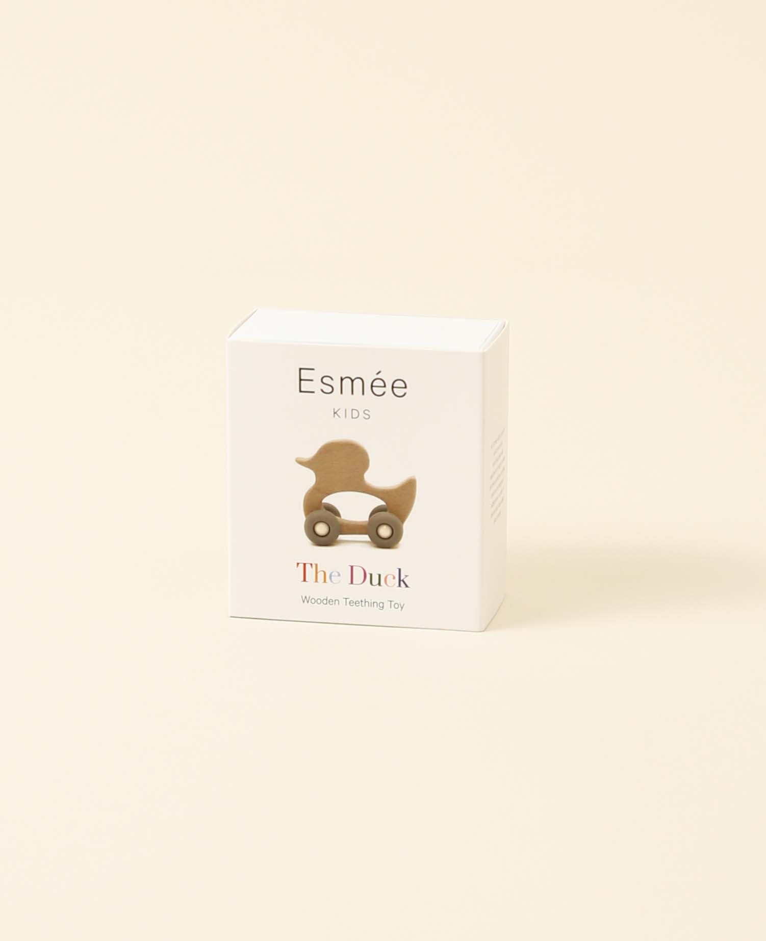 Canard en bois, taupe