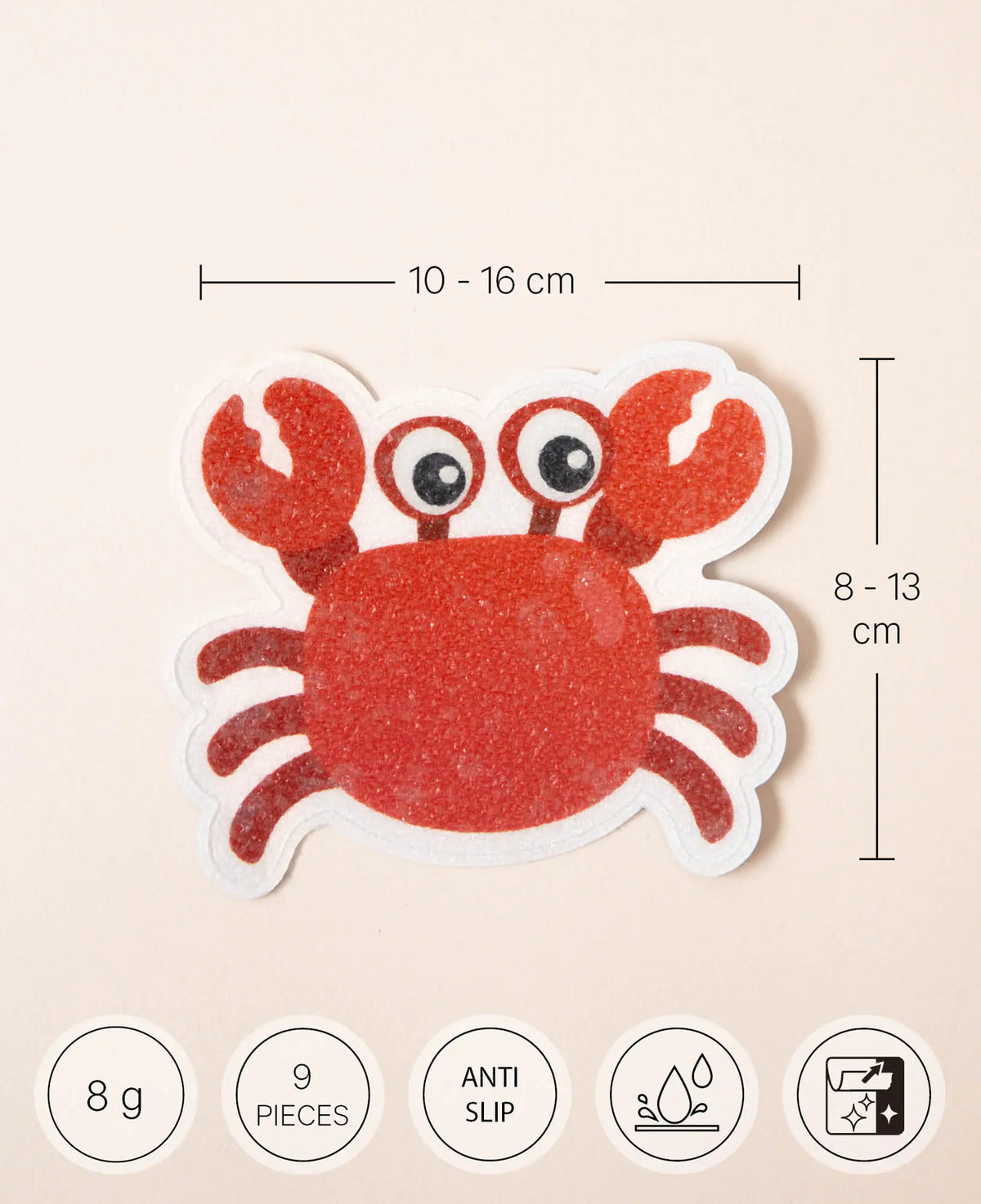 Kids Anti-slip Stickers Bath, 9pcs