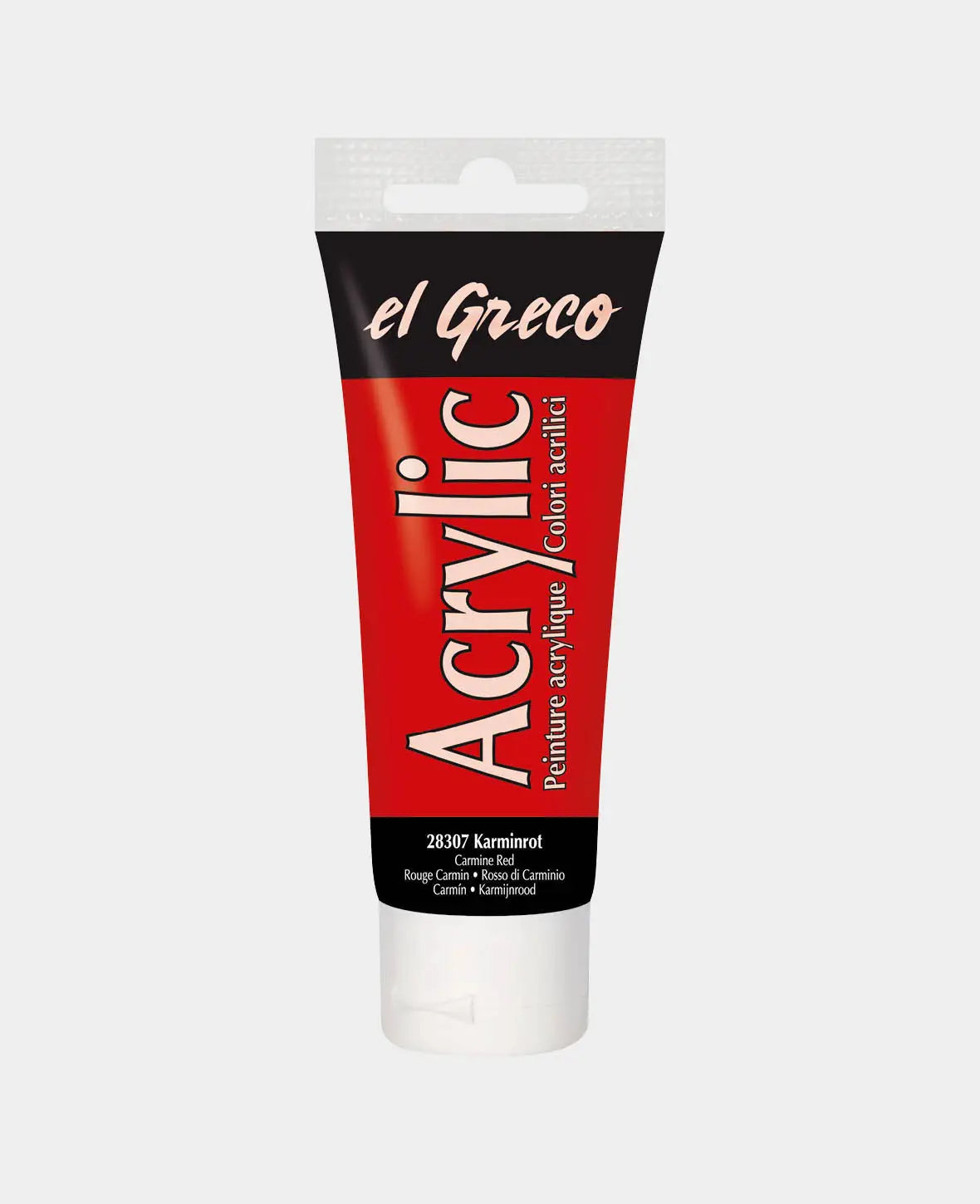 el Greco Acrylic 75ml,Carmine Red