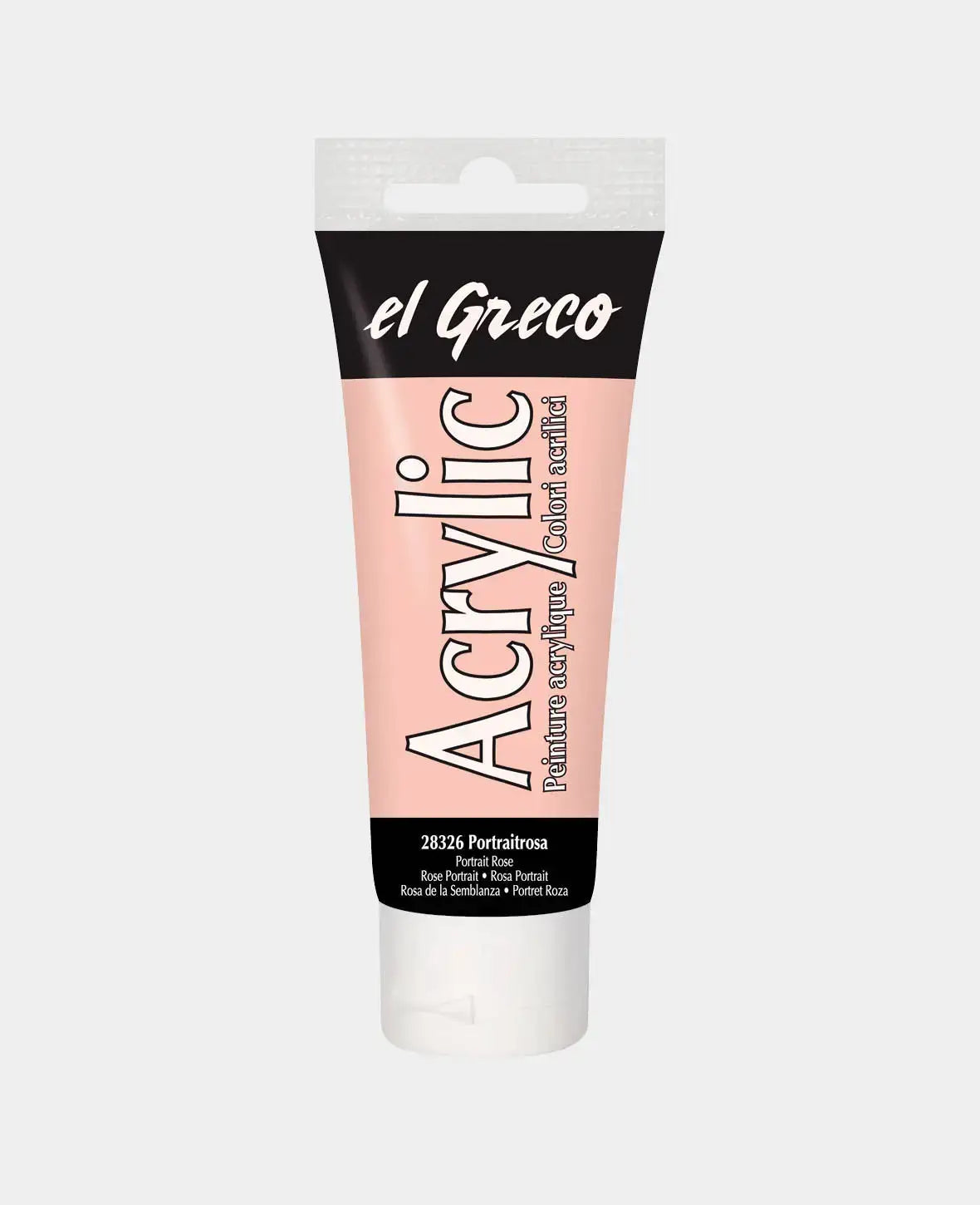 el Greco Acrylic 75ml, Pastel Pink