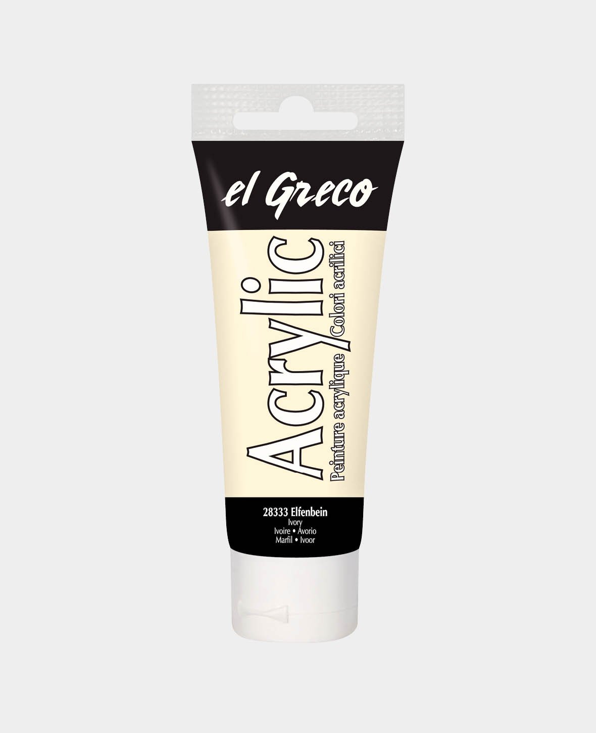 el Greco Acrylic 75ml, Ivory