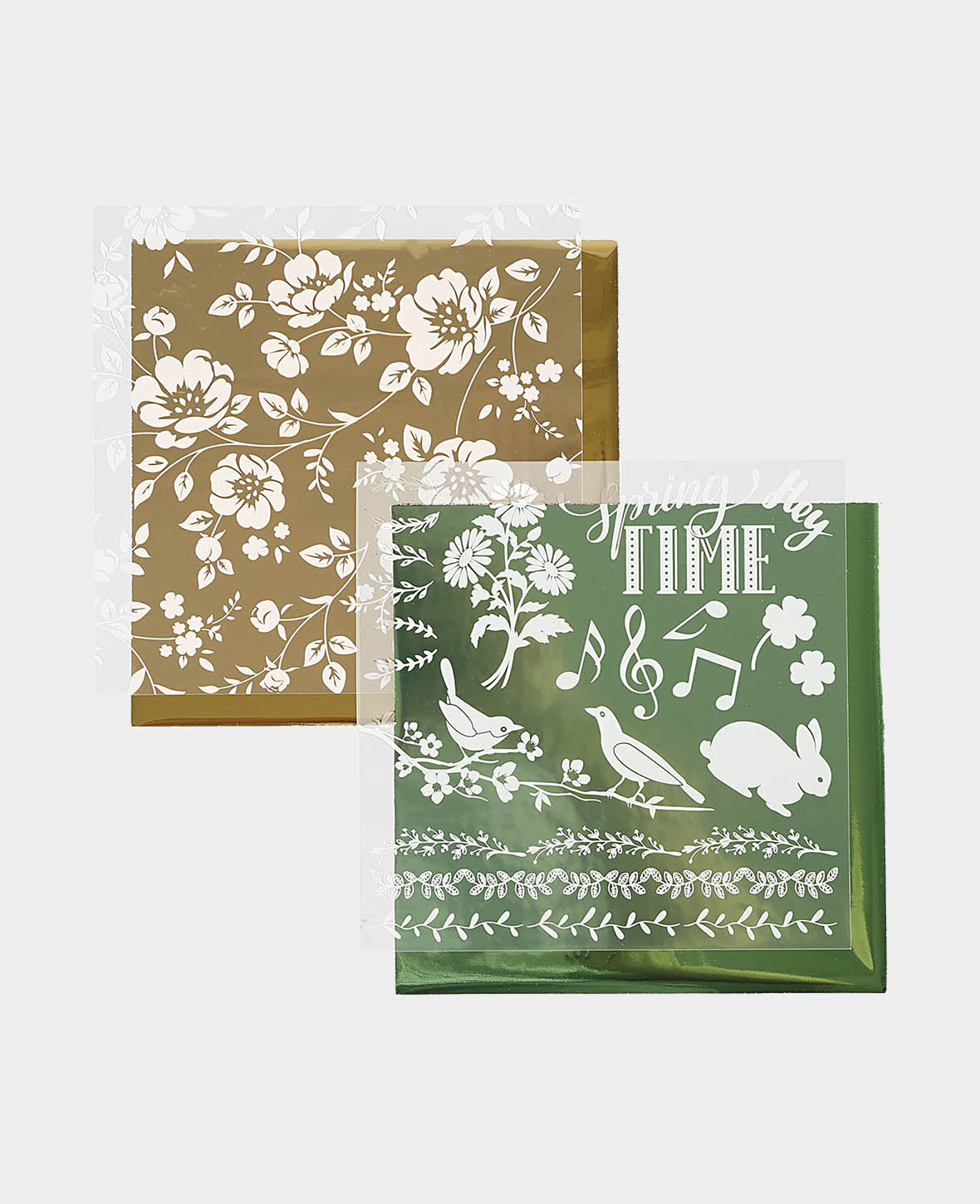 Autocollants transfert, fleurs, 2 feuilles