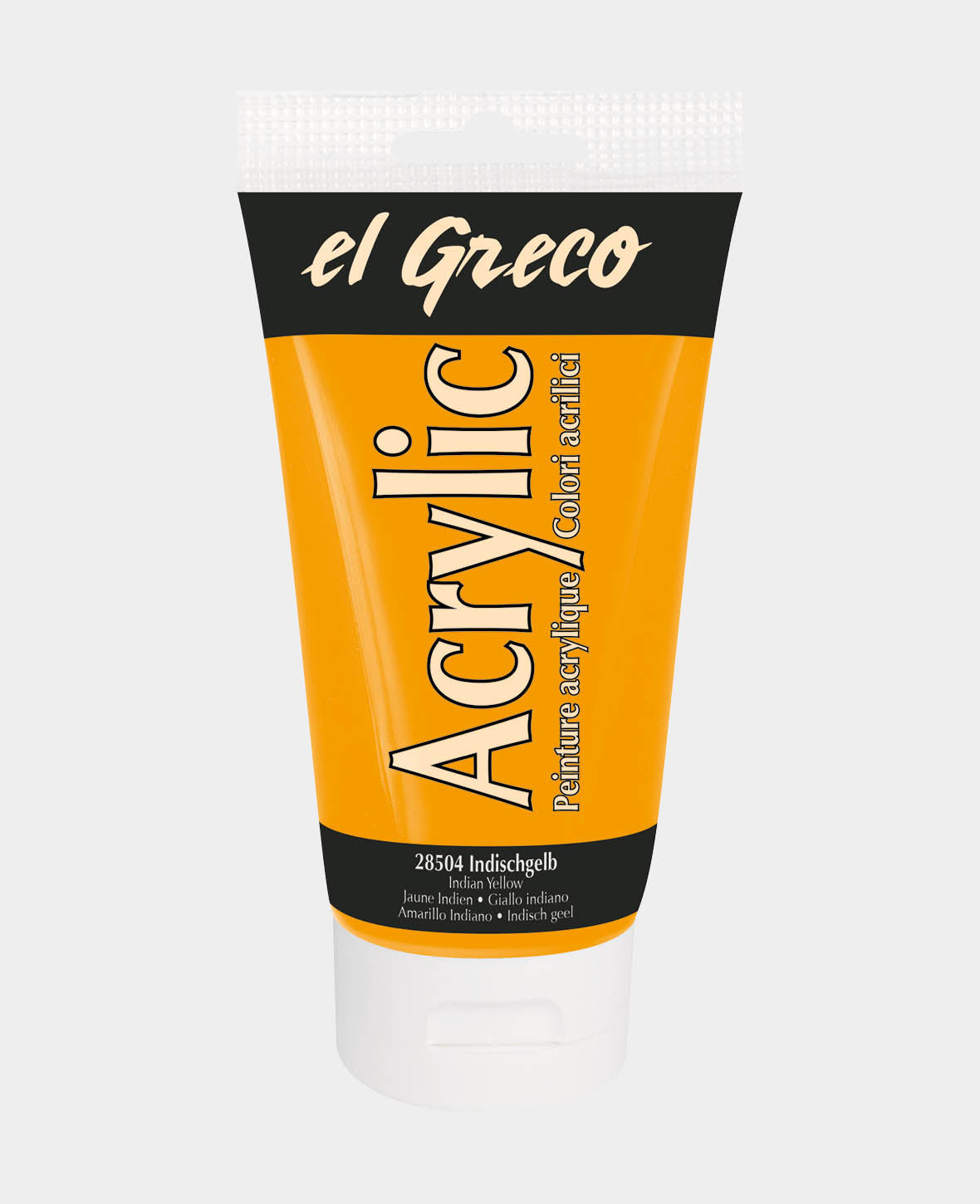 el Greco Acrylic 150ml,Indian Yellow