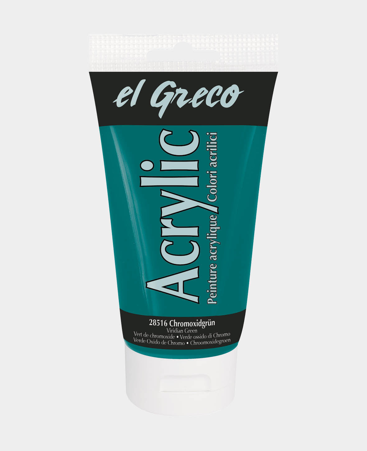 el Greco Acrylic 150ml, Chromium Oxide Green