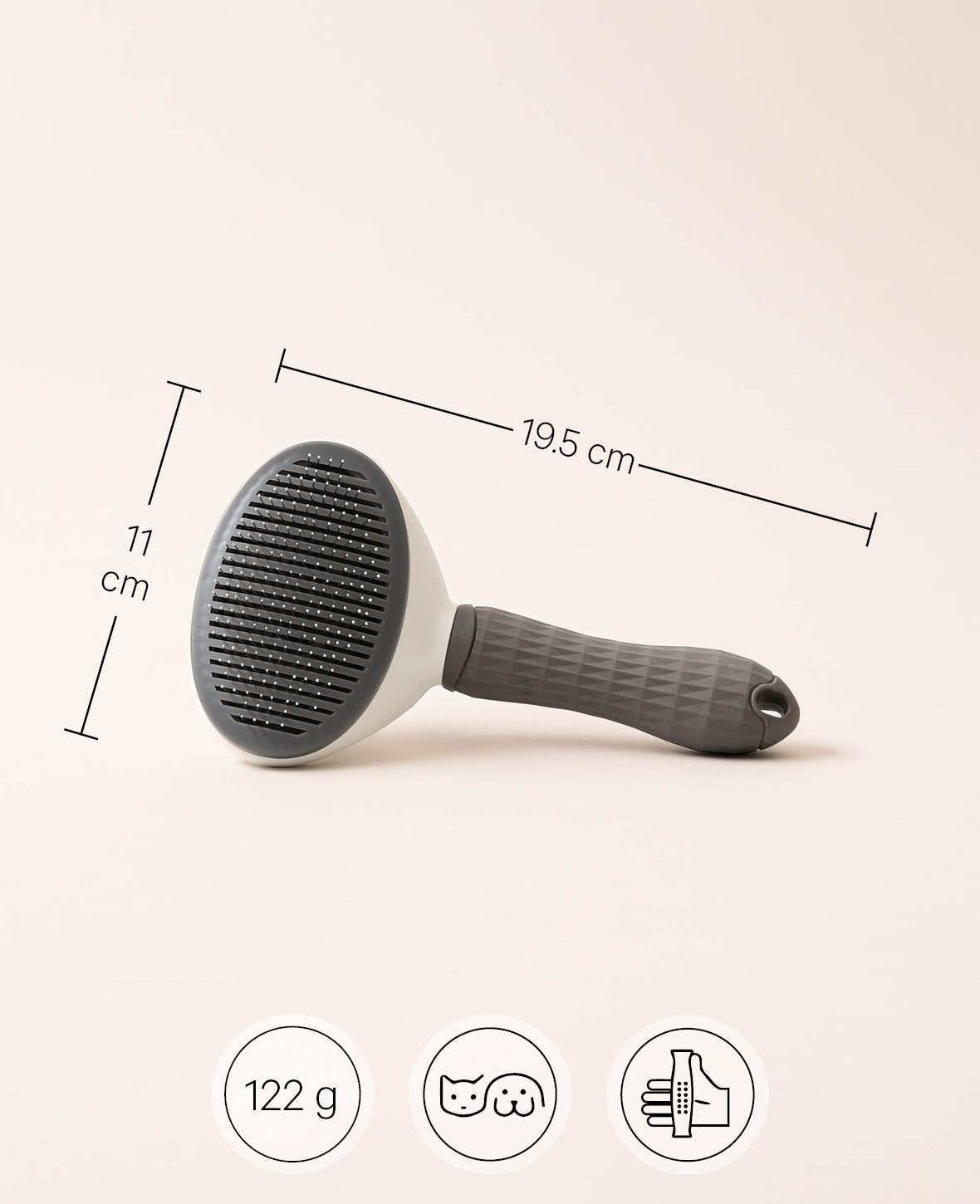 Self-Cleaning Pet Fur Brush