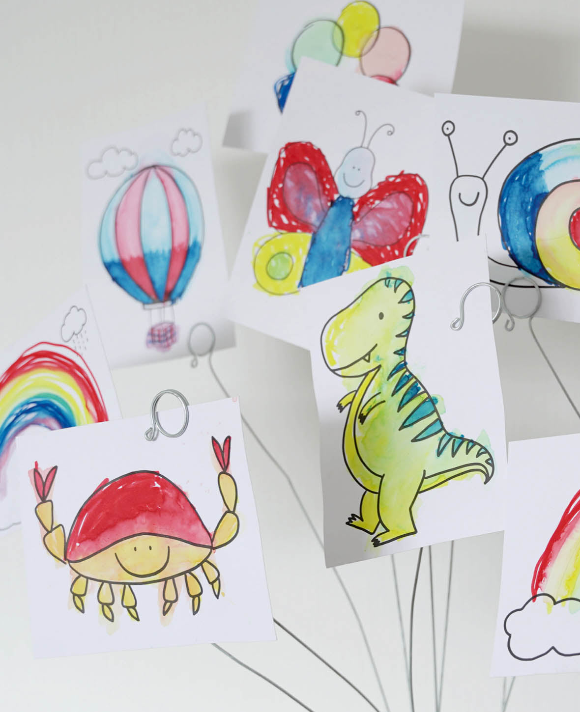 MUCKI FarbenSpielKiste, Komplett-Set mit Kinder-Aquarellmalstiften
