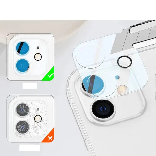 Apfelkiste - (2er Set) iPhone 13 / iPhone 13 Mini Kamera Objektiv Prot