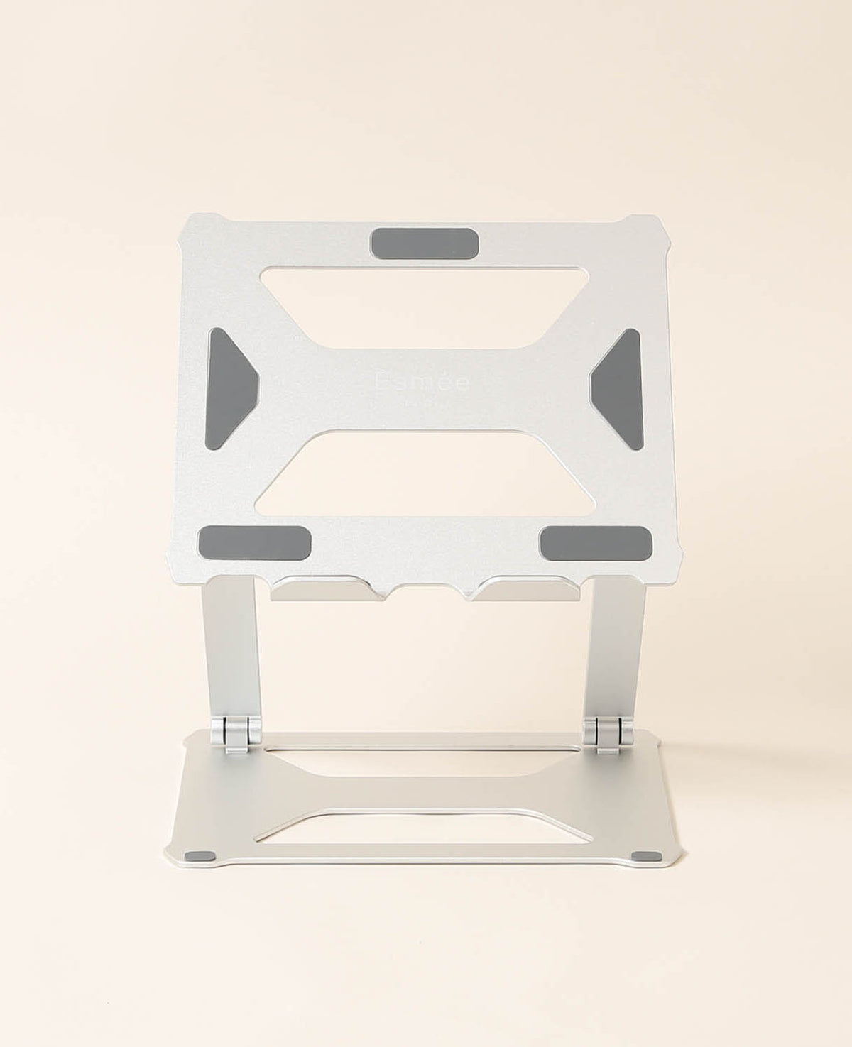 Verstellbarer Laptopstand, silberner Laptophalter für's Homeoffice
