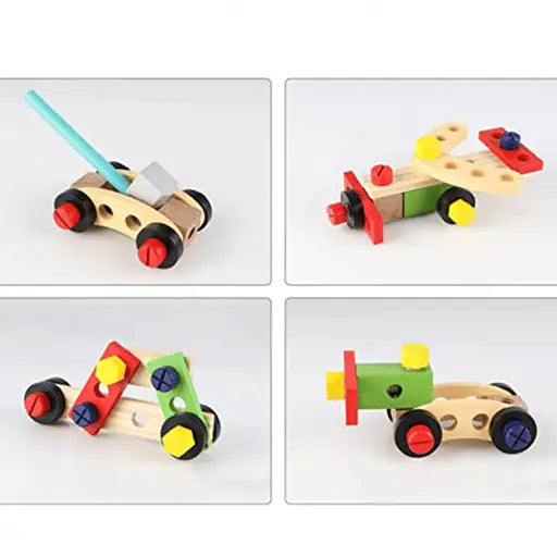 Lernspielzeug Werkzeug Set 36-tlg. – Kinder Handwerker Koffer