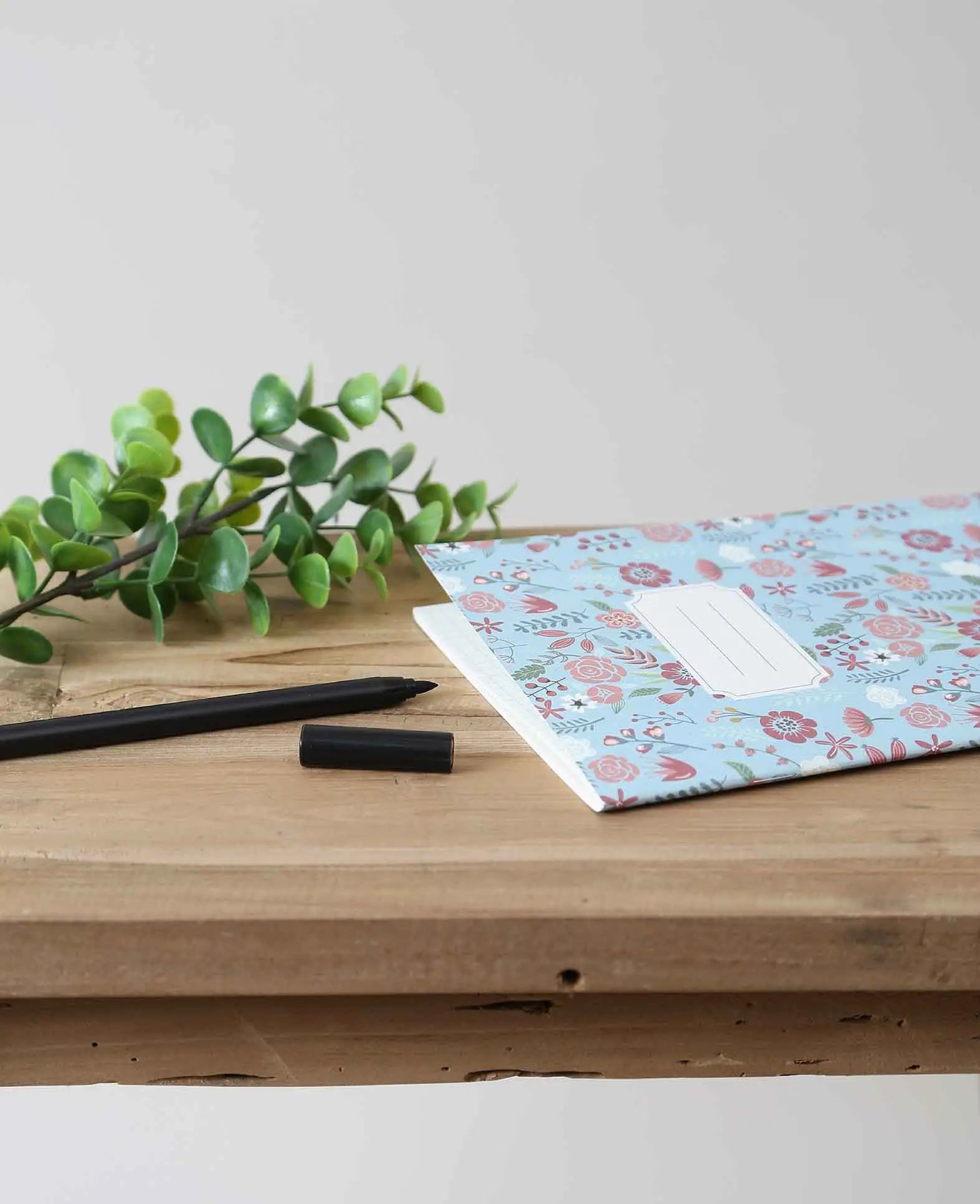 Notebook A5, Blumen, 60 Blatt