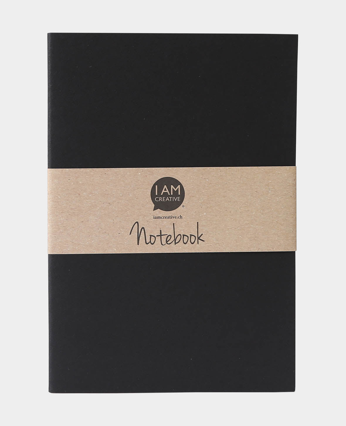 Notebook A5, Schwarz, 60 Blatt