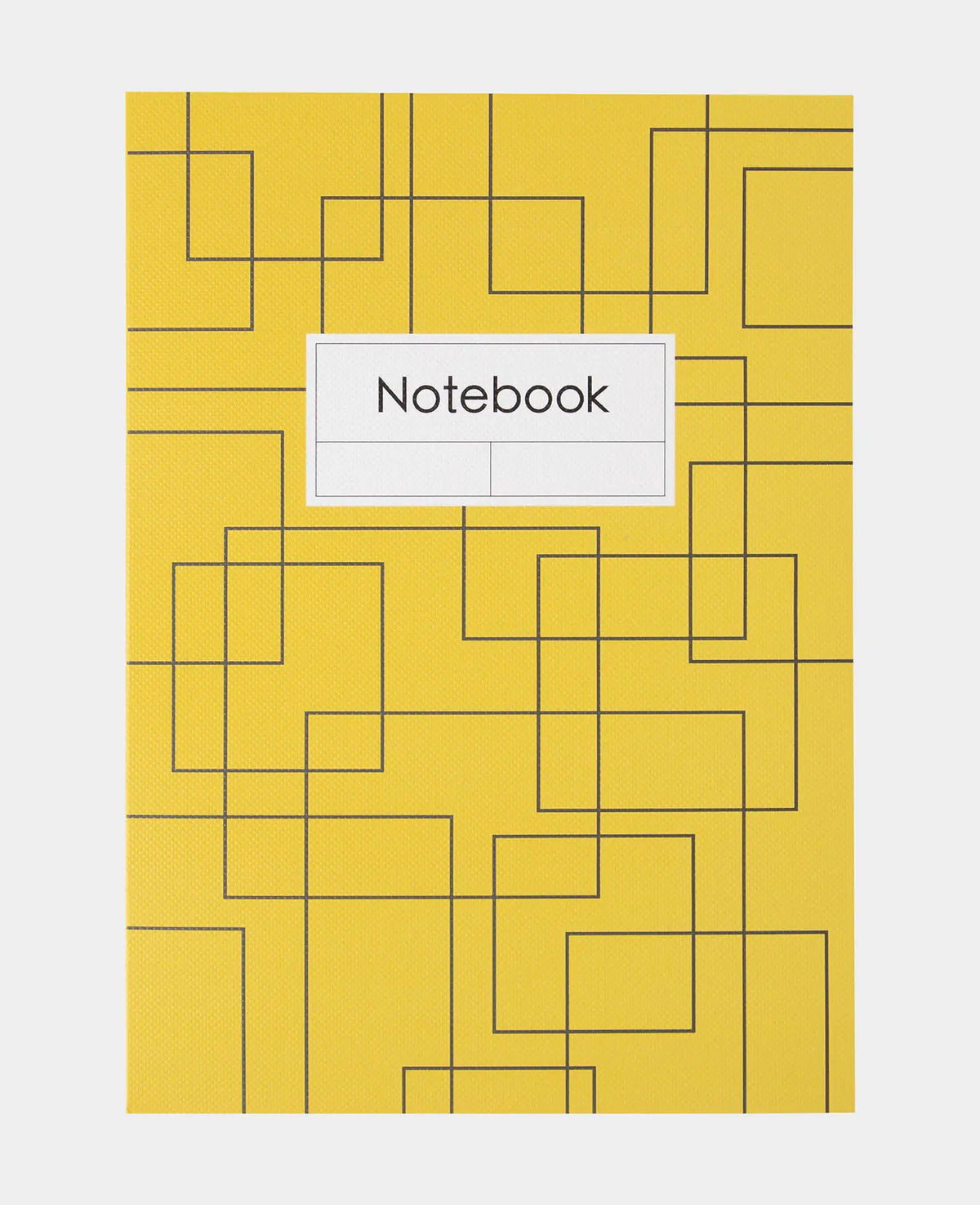 Notizbuch A5, Gelb, 80 Blatt