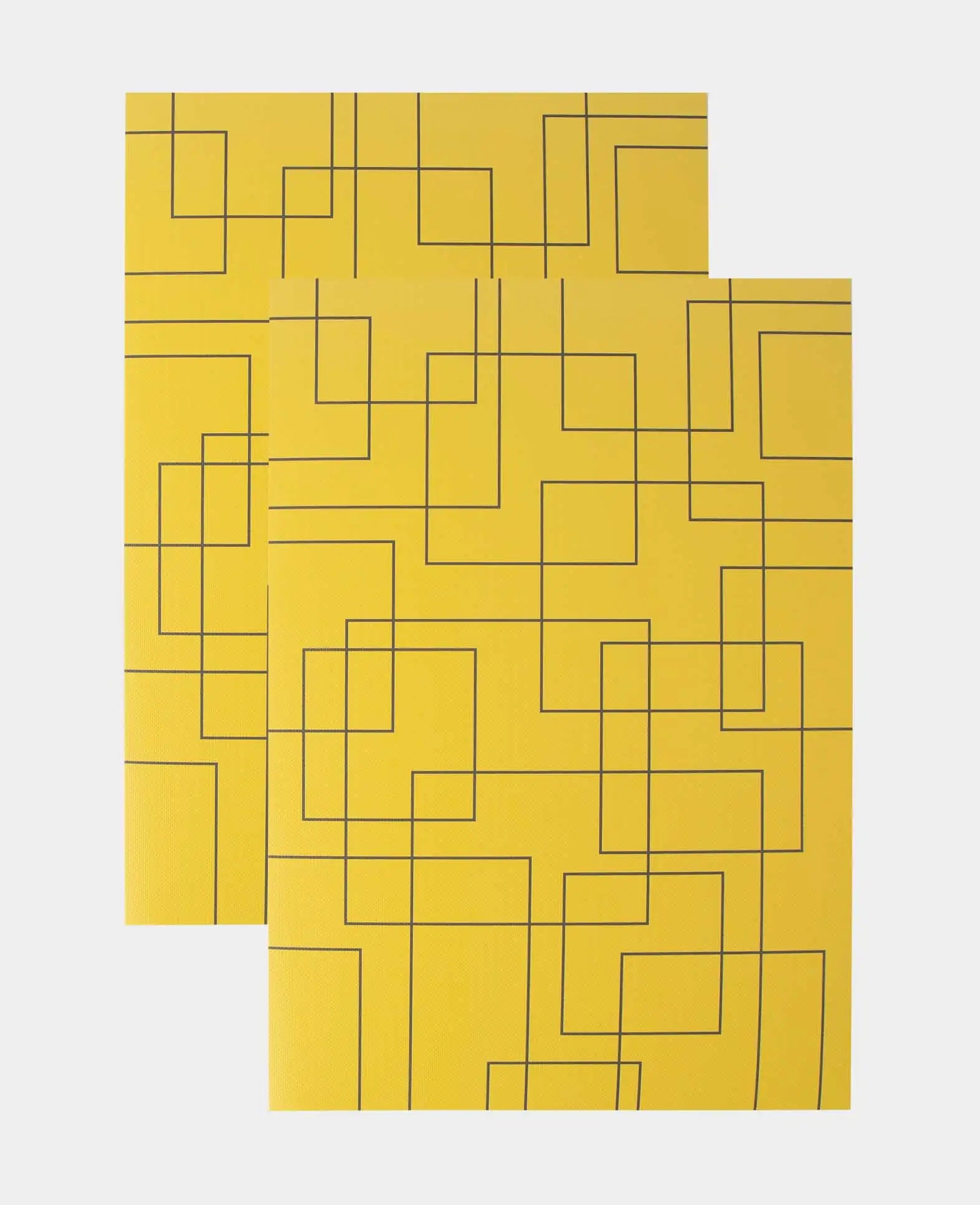 Document Wallets A4, yellow, 22 x 31 cm, 2 pieces