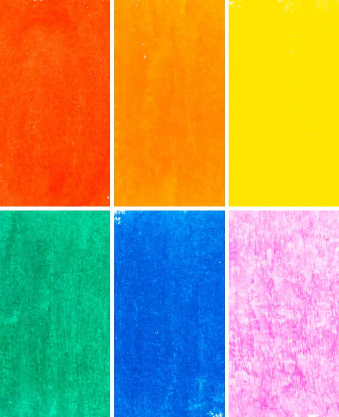 Crayons de cire Classic, 1 set de 6 couleurs