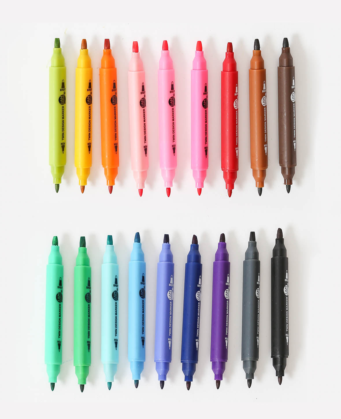 Twin Design Marker Mini, 18 Stk.