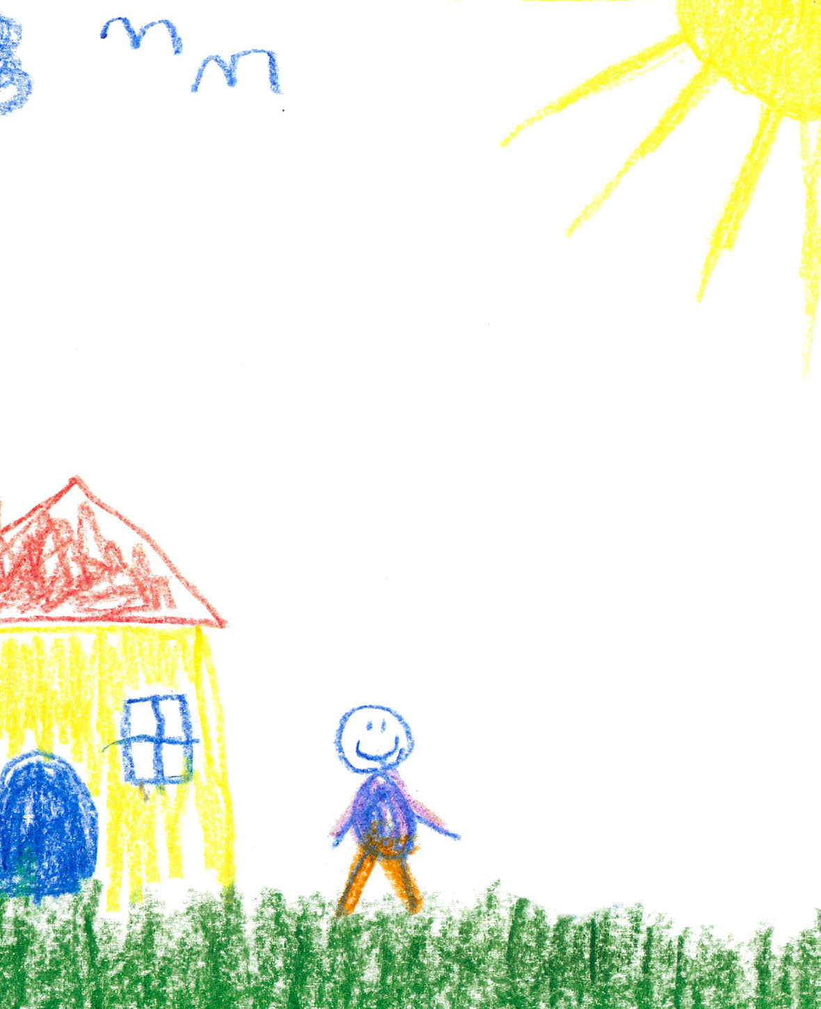 Crayons de couleur Jumbo en bois pour enfants, 8 pièces