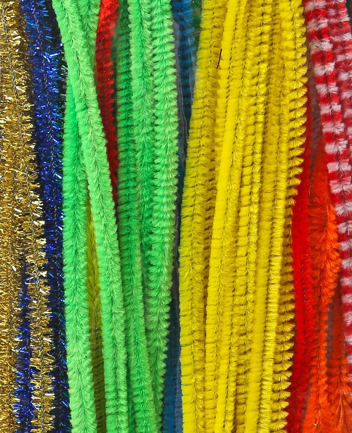 Zip Bag Chenille Wire, Pipe Cleaners 90 pcs.
