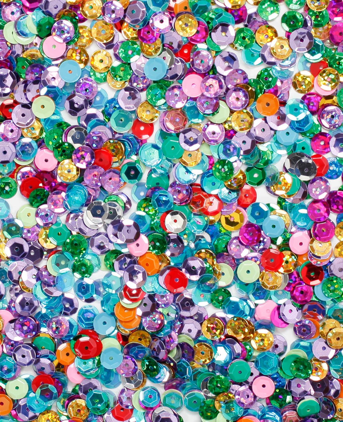 Zip Bag Sequins, 150 g