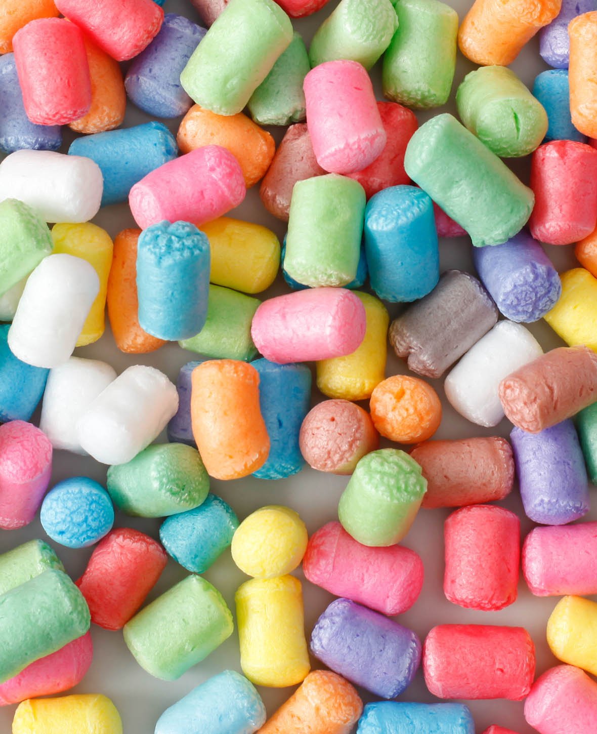 Starch-based packing peanuts in box, 350 pcs.