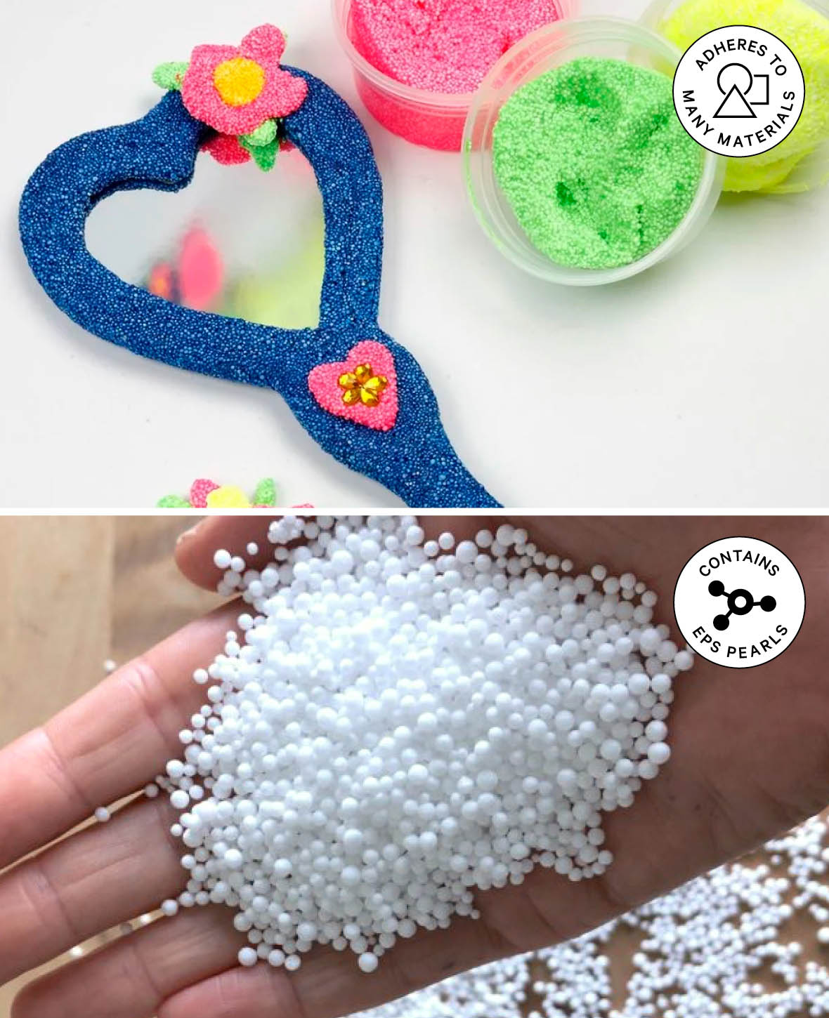 Magic Foam 6 x 10 g, bunt