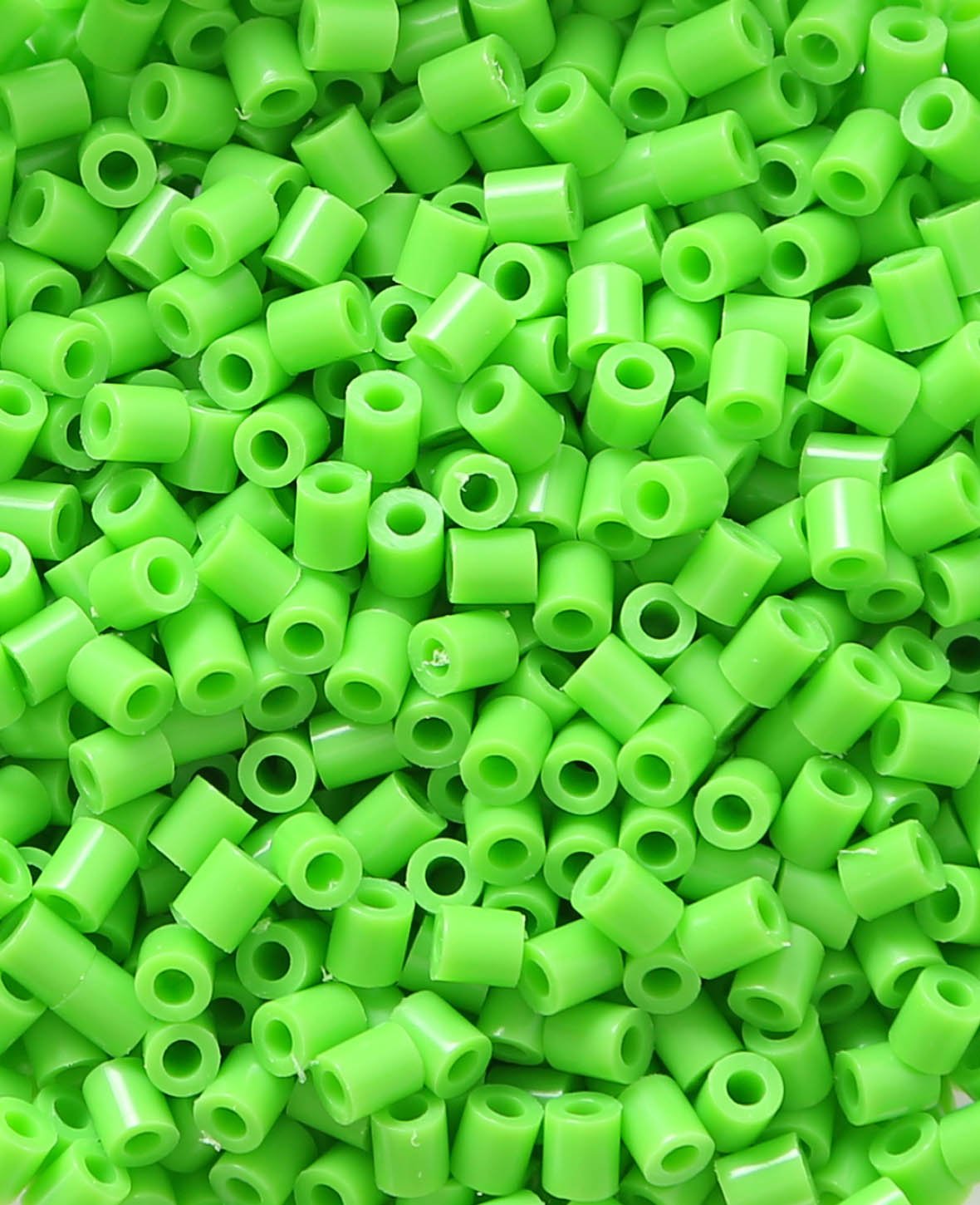 Melty Beads in Bag, Light Green, ø 5 mm, 1,000 pcs.