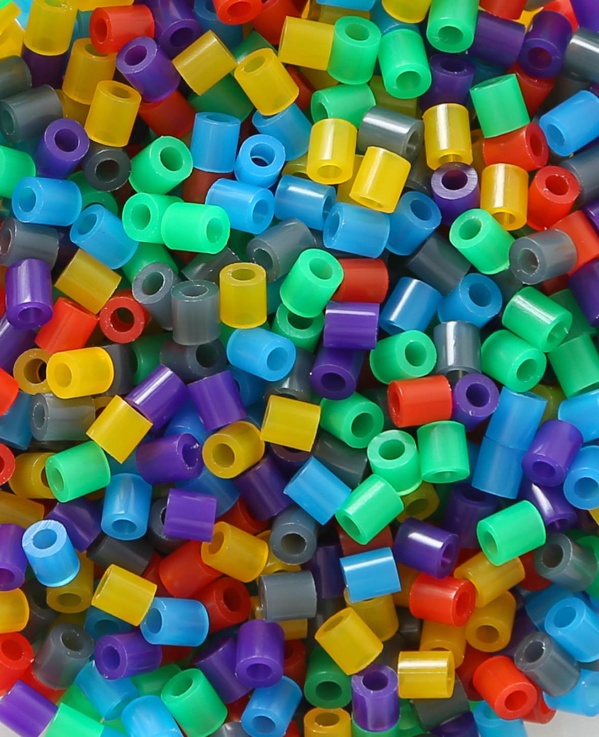 Hama Beads in a Bag, Assorted Colours, ø 5 mm, 1,000 pieces