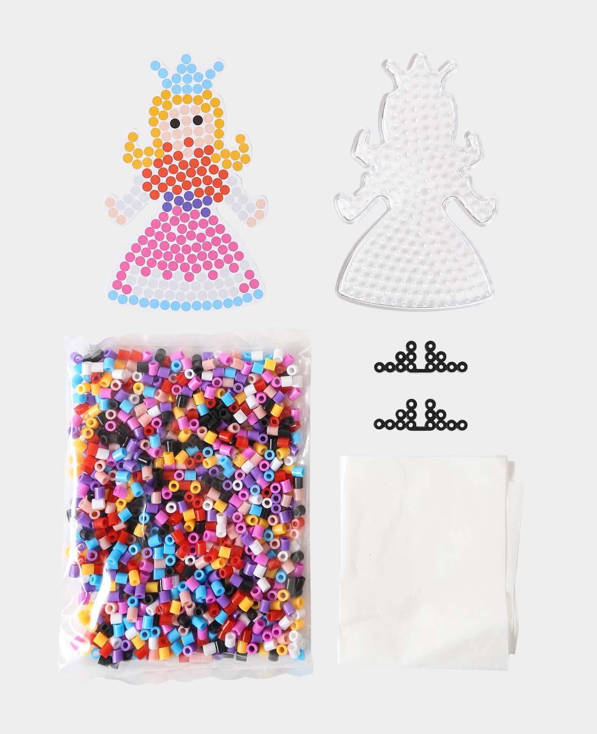 Princess Iron-on Beads Set, ø 5 mm, 1,105 pieces