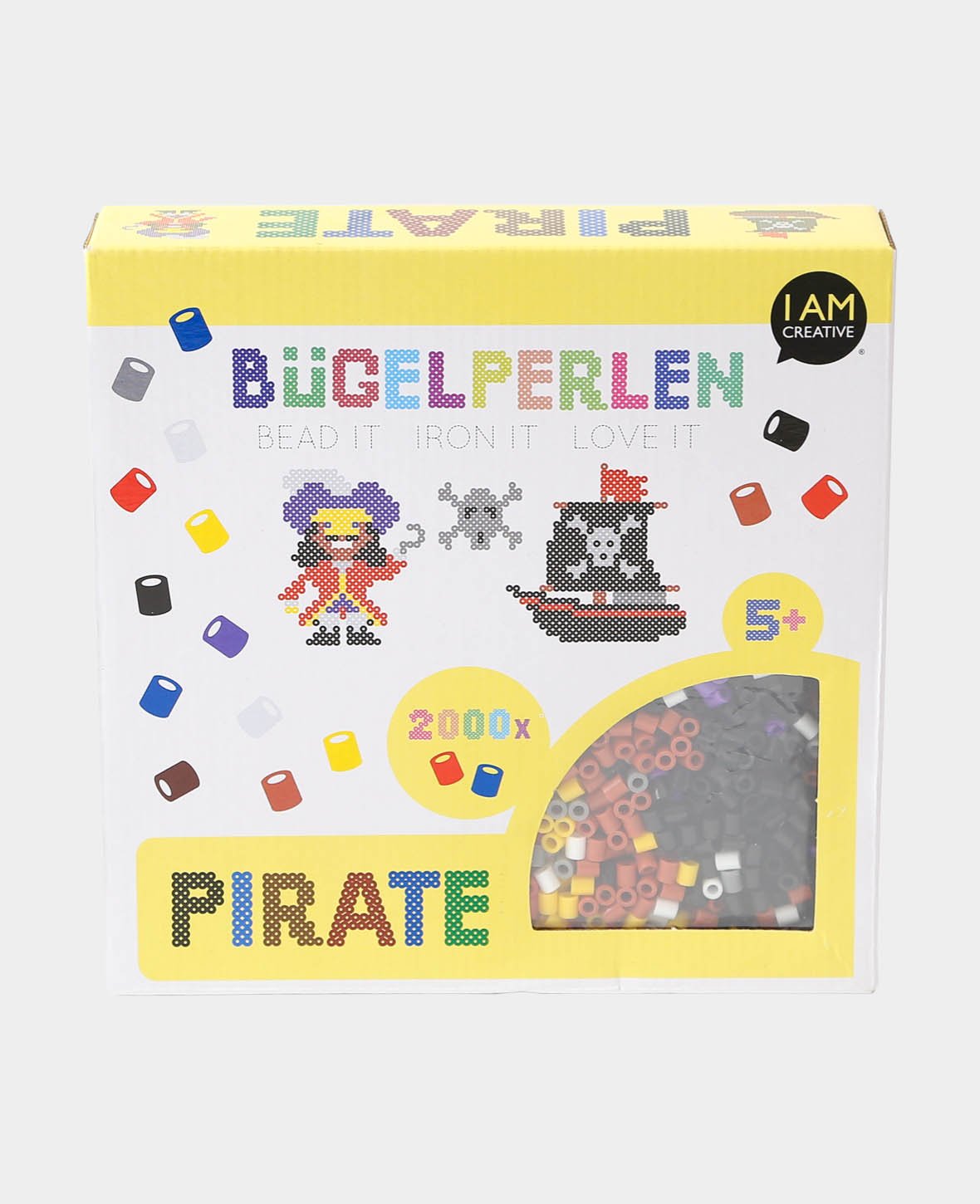 Hama Beads Pirate Set, ø 5 mm, 2,008 pieces