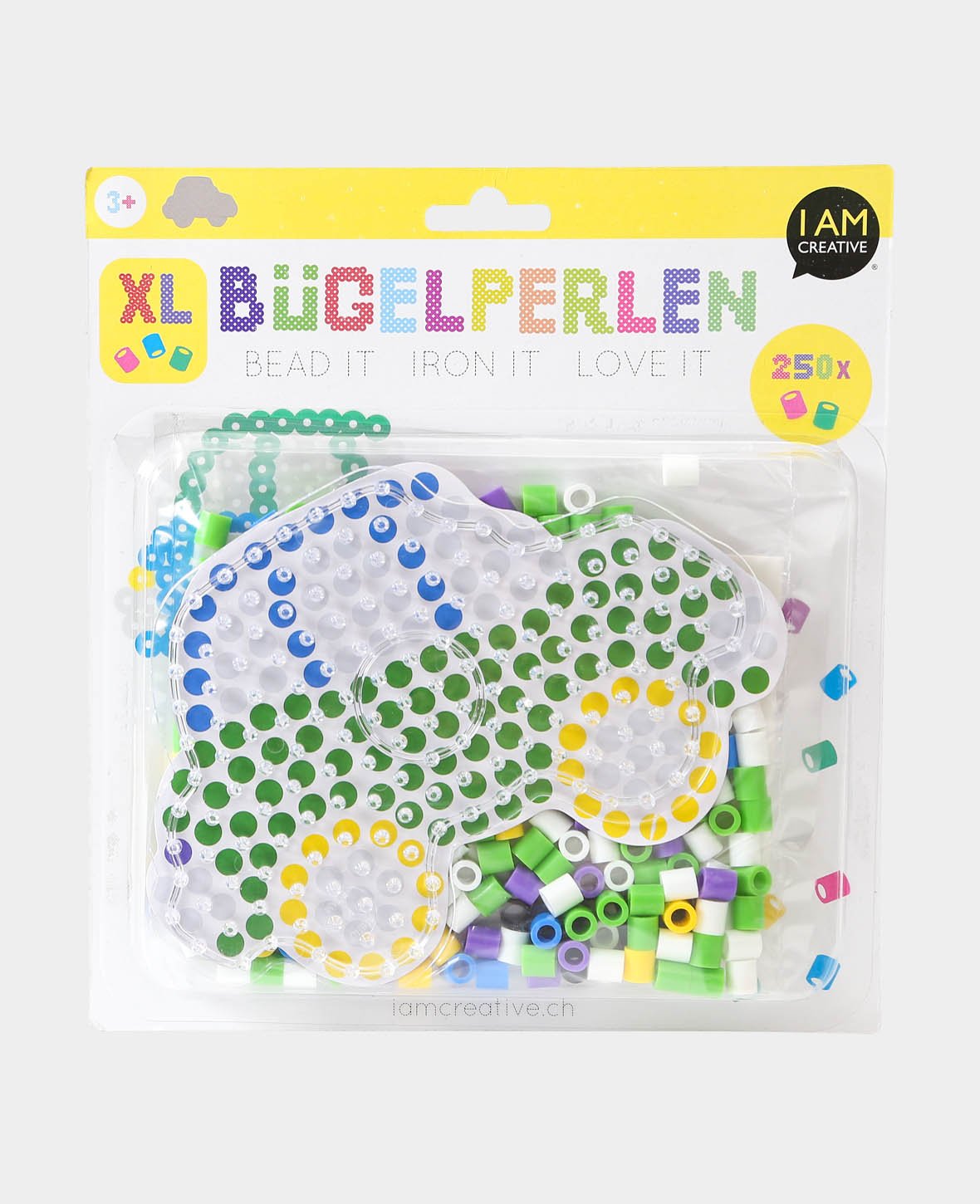 XL Iron-on Bead Set Car, ø 10 mm, 254 pieces