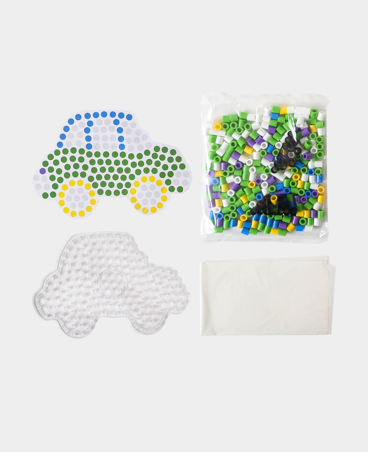 XL Iron-on Bead Set Car, ø 10 mm, 254 pieces