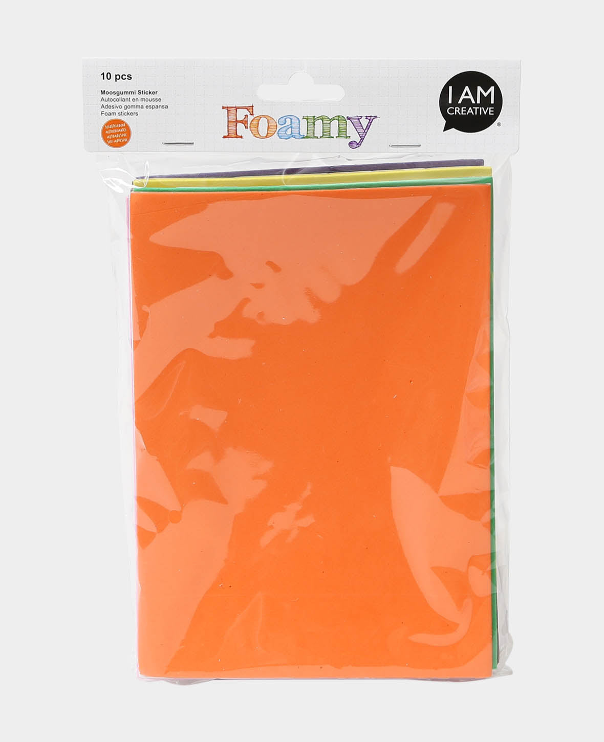 Foam Rubber A5 Sheets Basic, self-adhesive, 10 pcs.