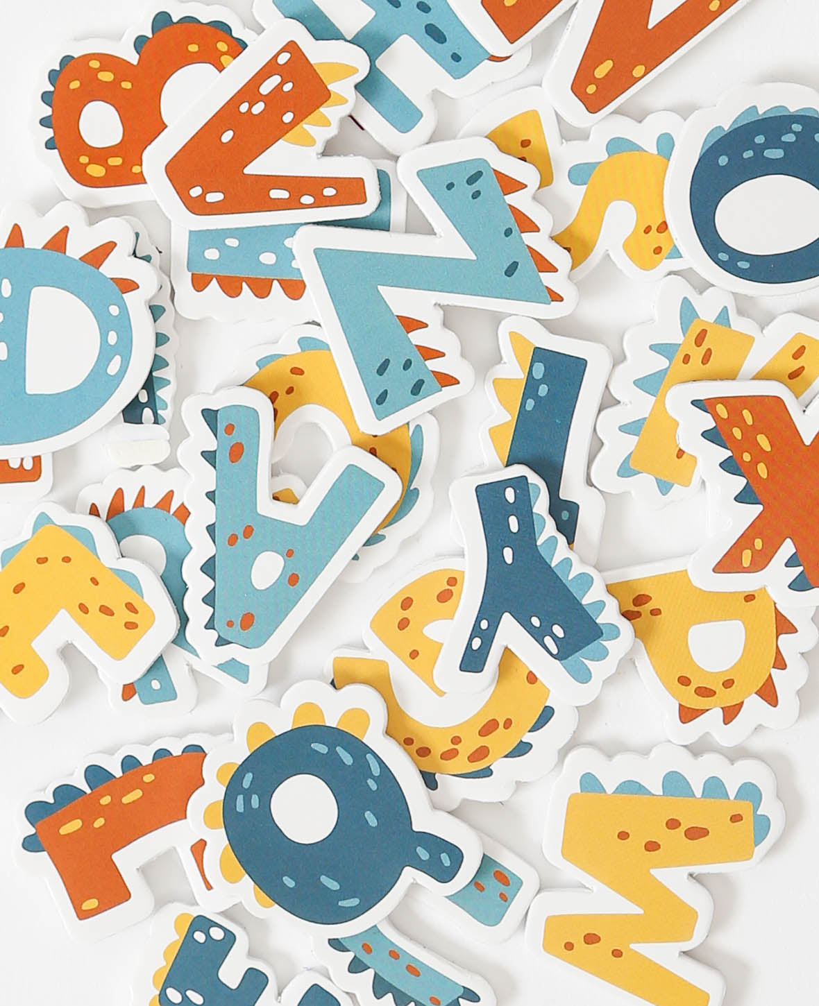 Foam letters A-Z, 2.5 x 3.5 cm, 26 pcs.