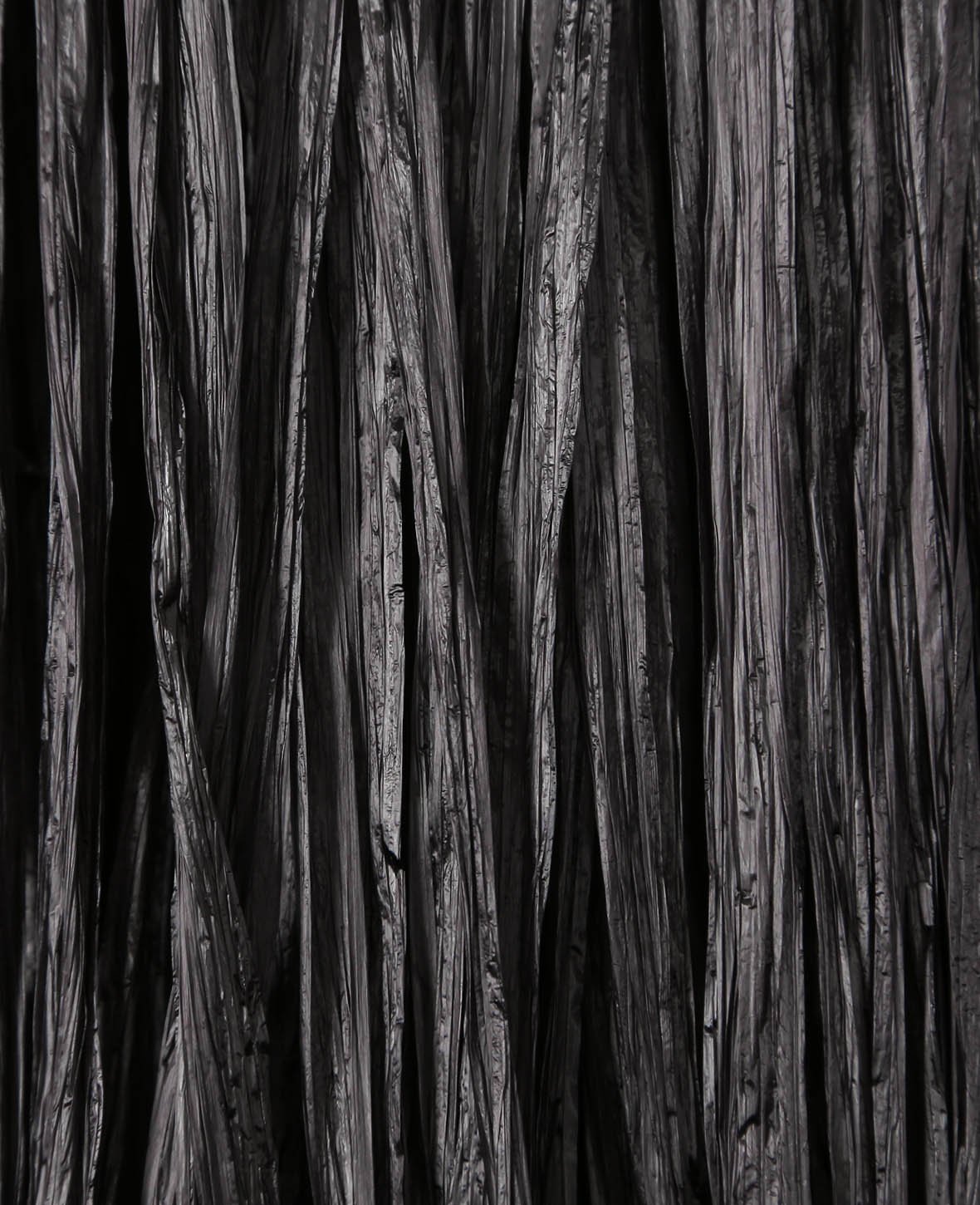 Edelbast, glossy, black, 20 m