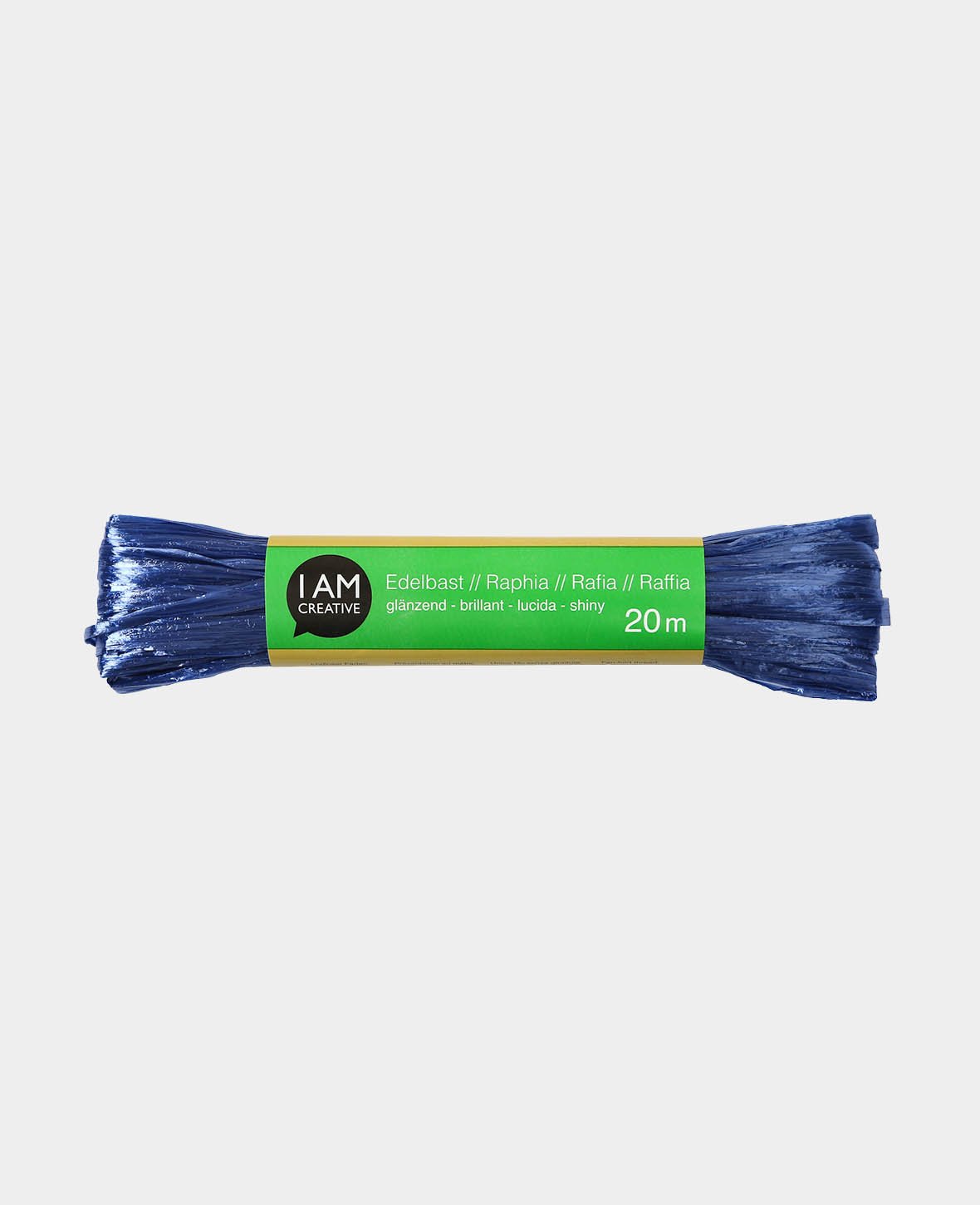 Twist-tie wire glossy, Blue, 20 m