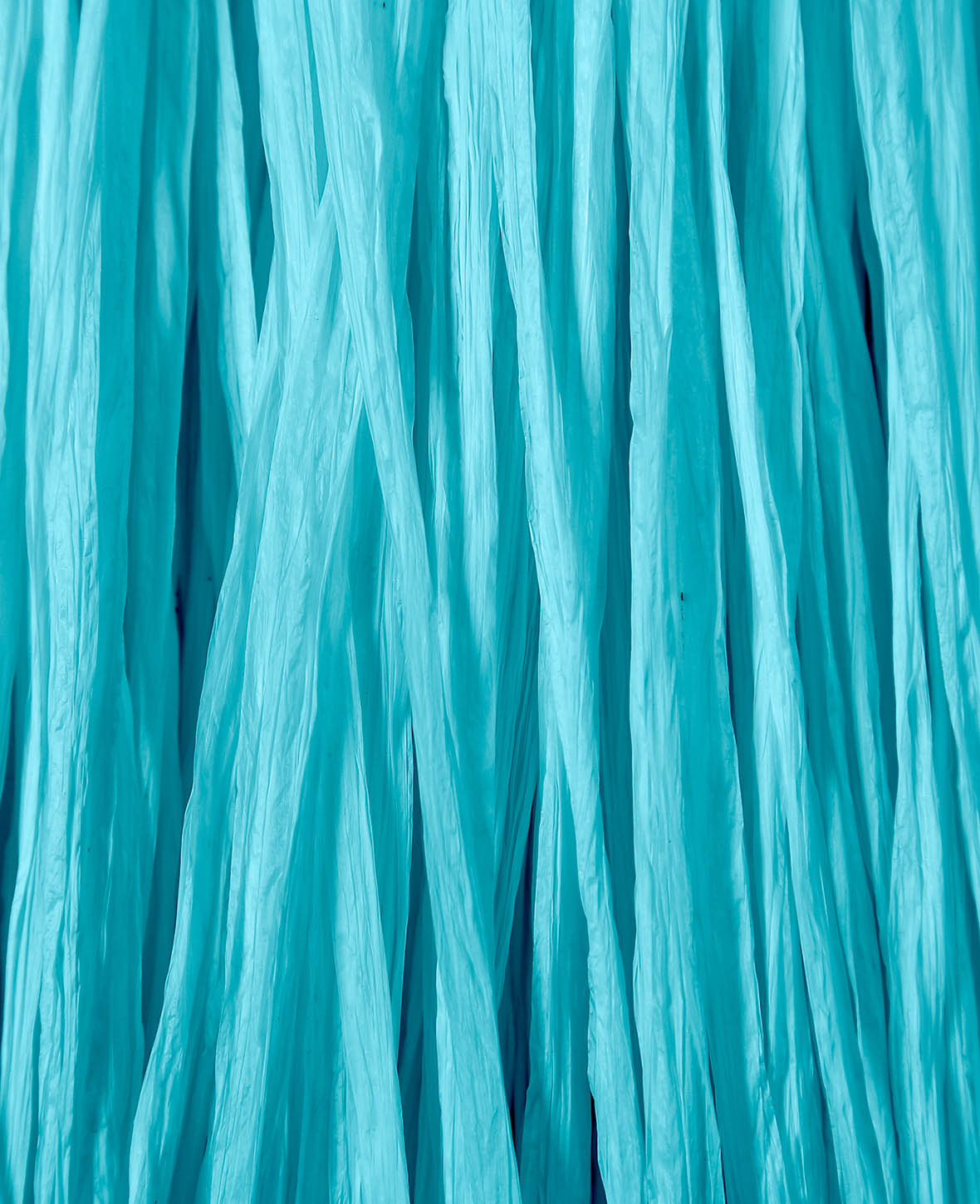 Raffia matt, Turquoise, 20 m