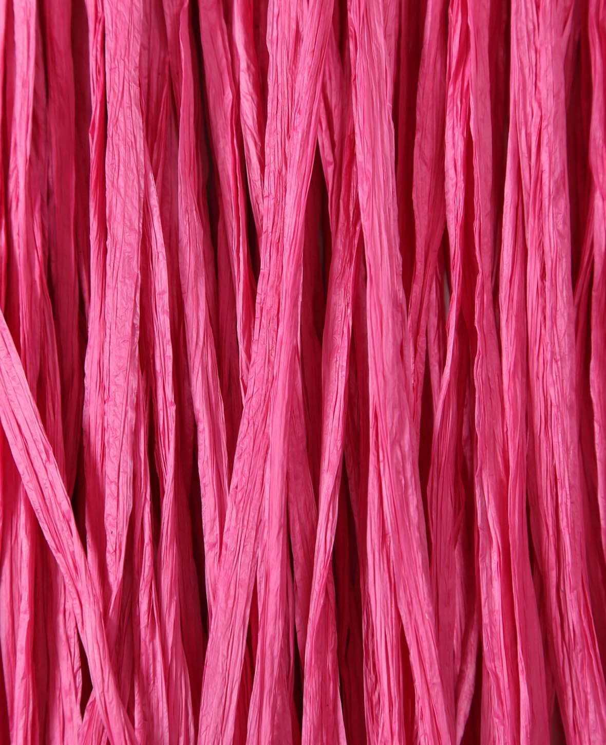 Raffia matt, Pink, 20 m