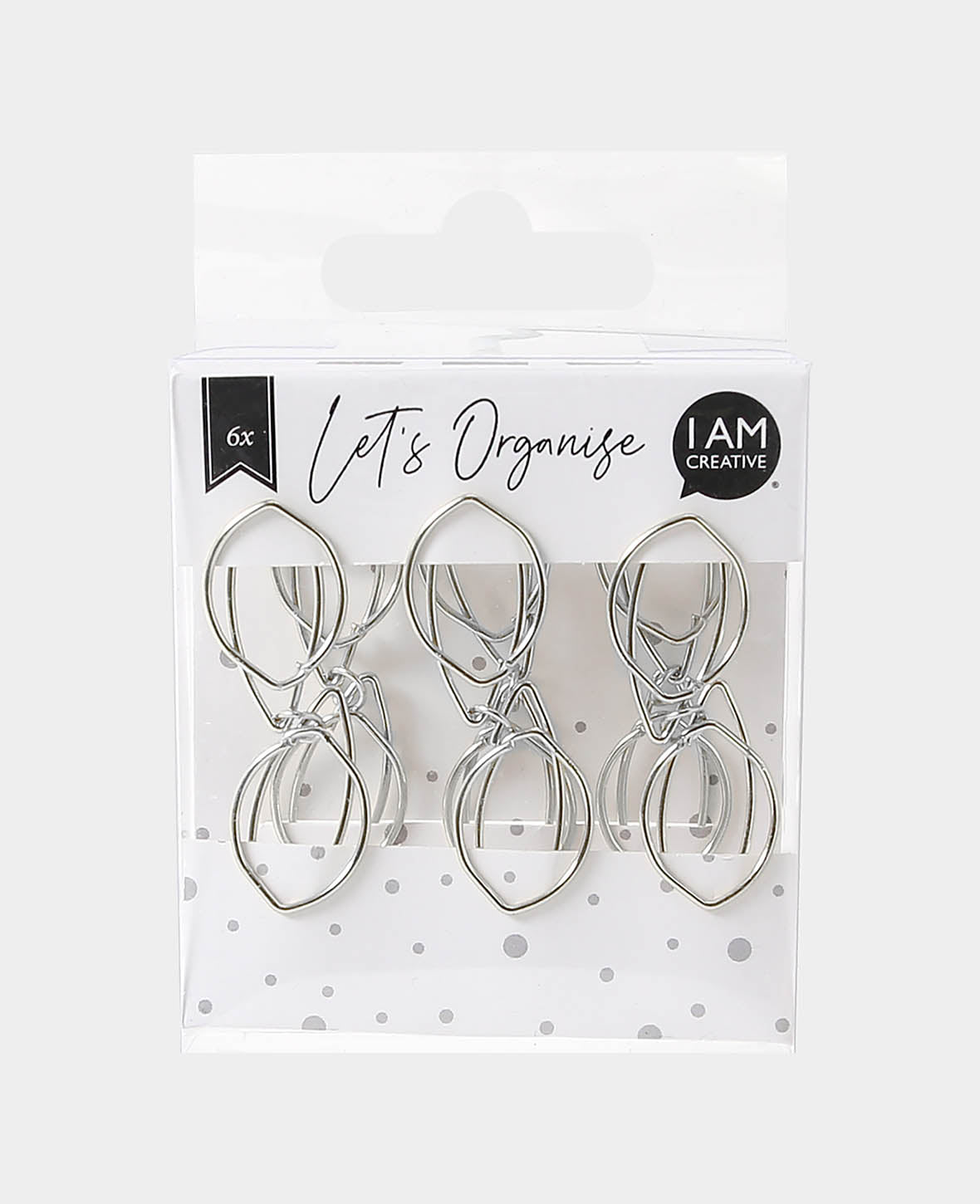 Pinces photo, pinces à suspendre pour dessins et photos avec articulation mobile, ouverture max. 15 mm, argent, 6 pcs.